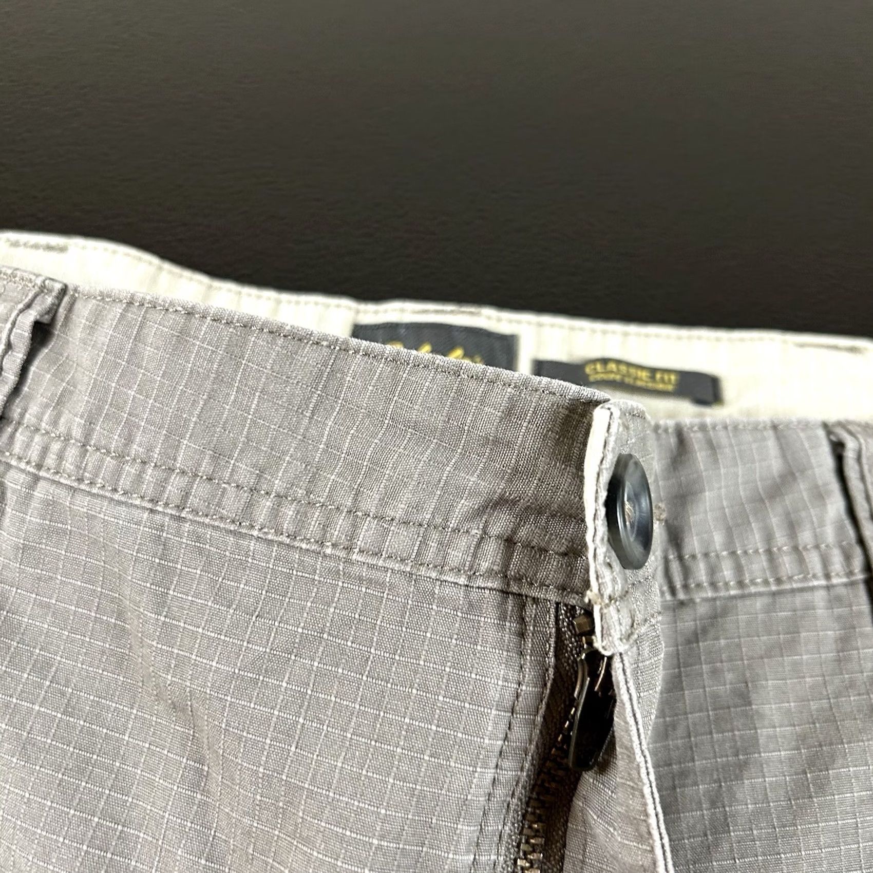 Vintage Cabela's Cargo Pants Mens 36x30 Gray Ripstop Cotton Outdoor Pants Cargo Pocket Casual Workwear Size US 36 / EU 52 - 4 Thumbnail