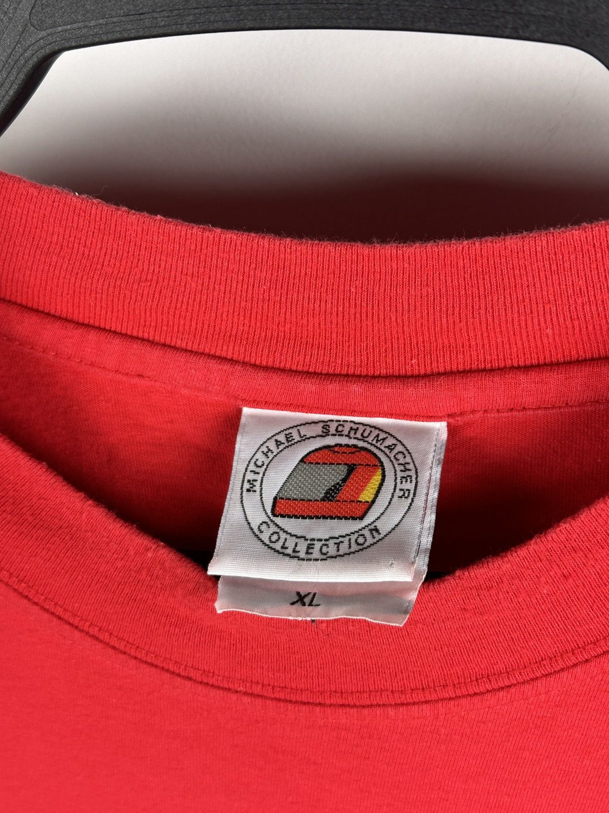 Formula 1 × Vintage Vintage Michael Schumacher Race To Win World Champion Tee Size US XL / EU 56 / 4 - 4 Thumbnail