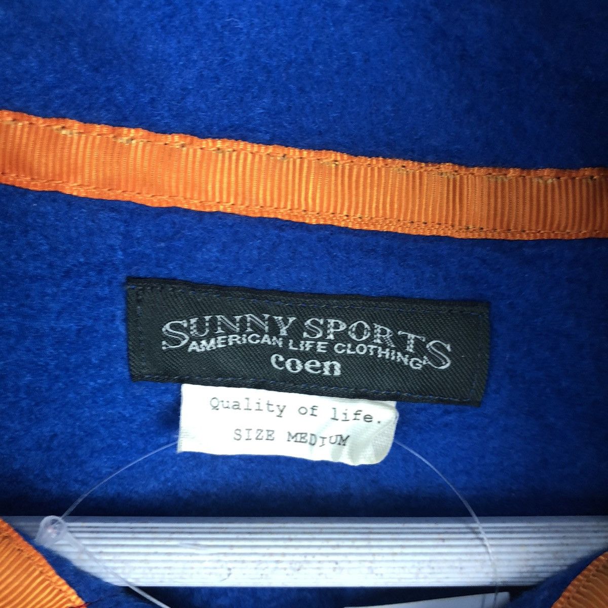 Sunny Sports × Vintage Sunny Sport Blue vintage Sweather #A1590 Size US M / EU 48-50 / 2 - 11 Thumbnail