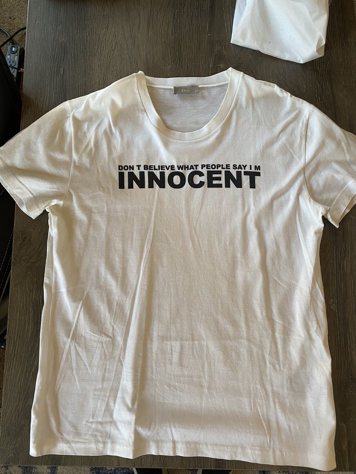 Dior Dior Hedi Slimane KVA “I'm Innocent” Tee SS/08 | Grailed