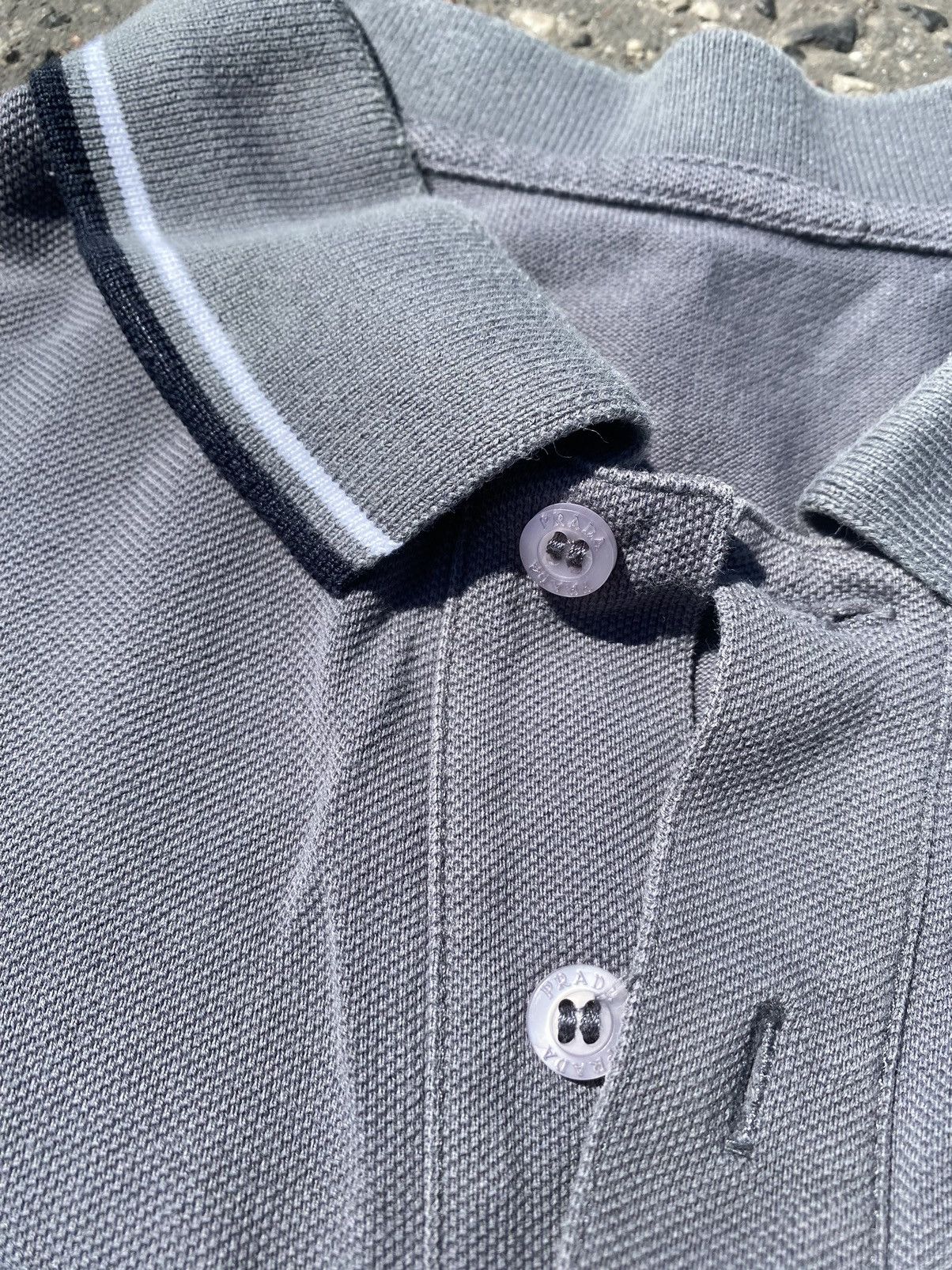Prada × Vintage Vintage Prada Polo , Luxury t shirt Size US S / EU 44-46 / 1 - 3 Thumbnail