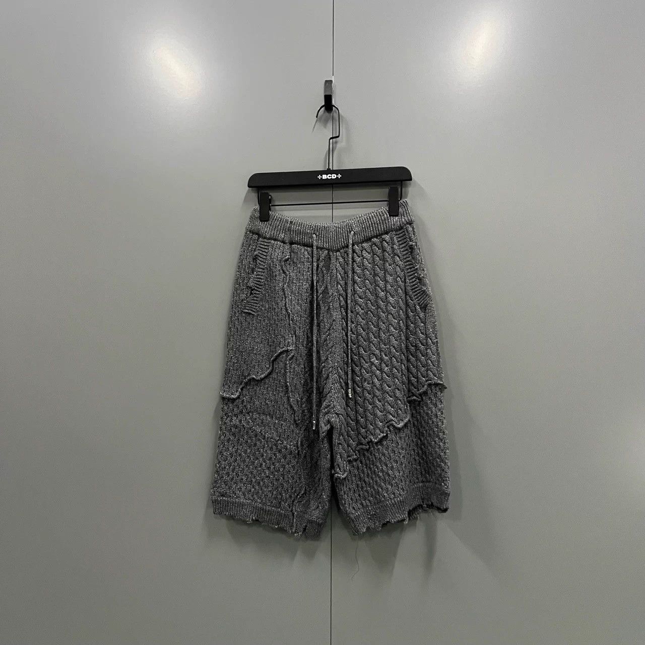 Ader Error ADER ERROR Gray Knit Short A1, A2 New Size US 31 - 1 Thumbnail