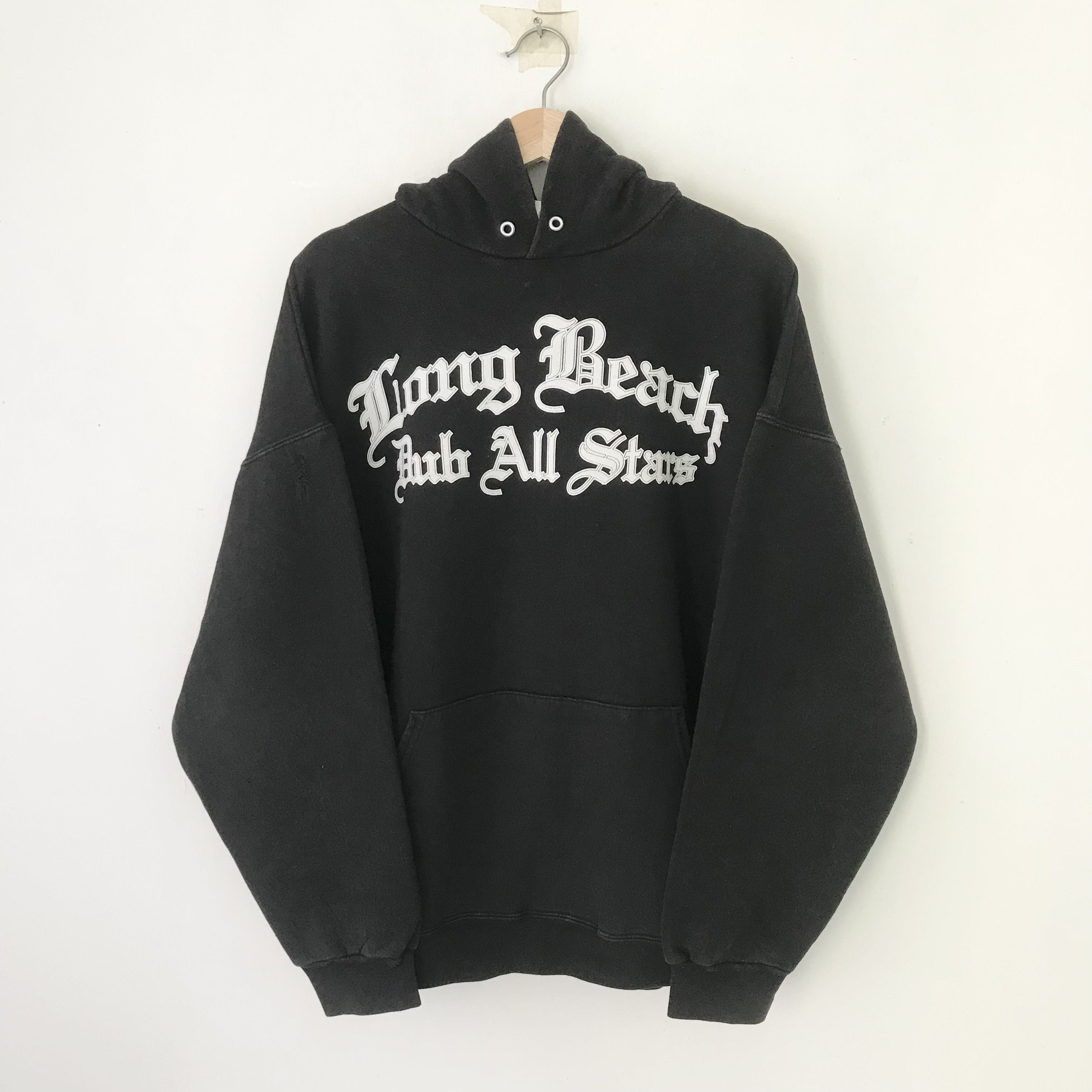 Vintage Vintage 90's Long Beach Dub All Stars Black Sweater - 500 Size US XL / EU 56 / 4 - 1 Thumbnail