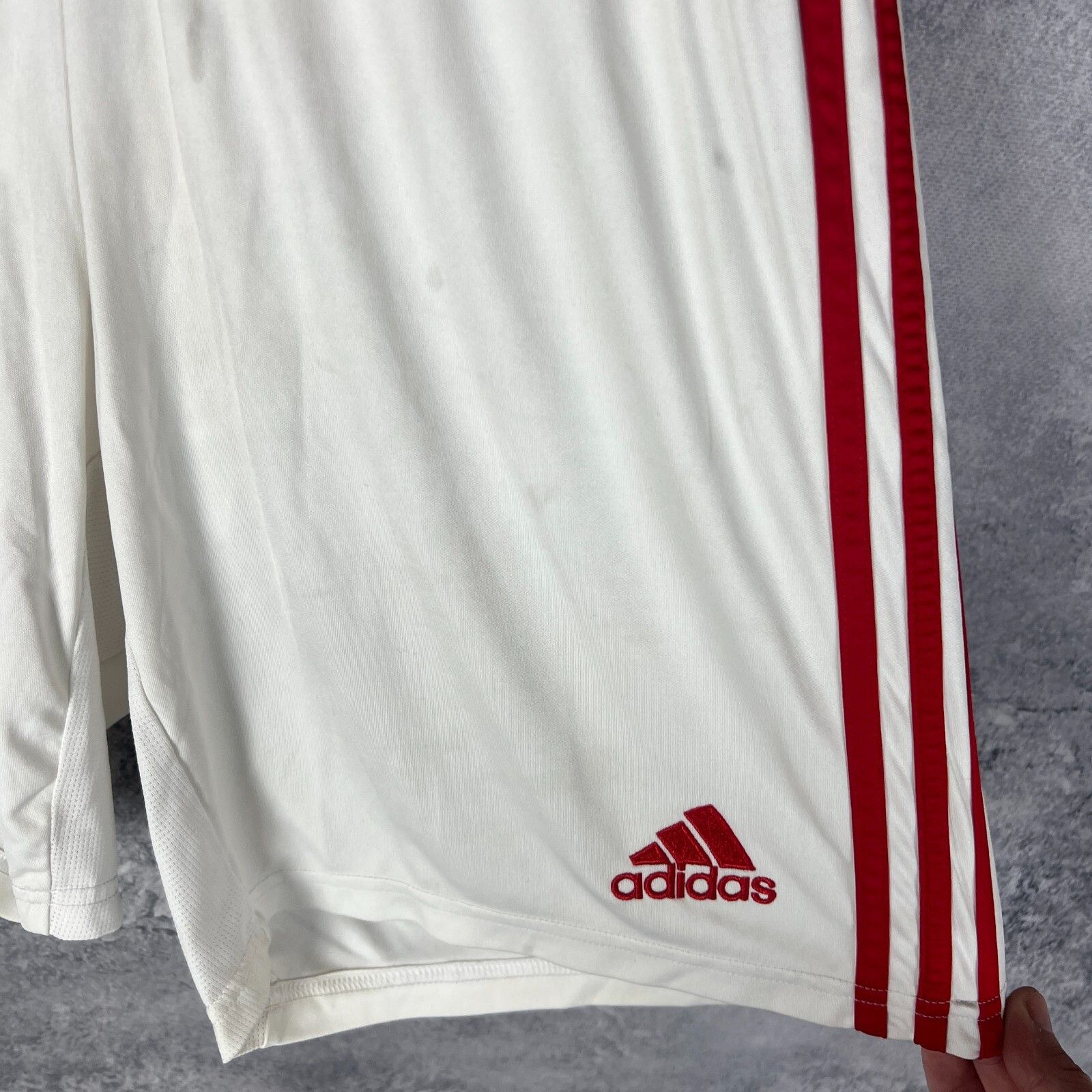 Adidas Adidas Arsenal Soccer Shorts Men's Size L White ` Size US 34 / EU 50 - 5 Thumbnail