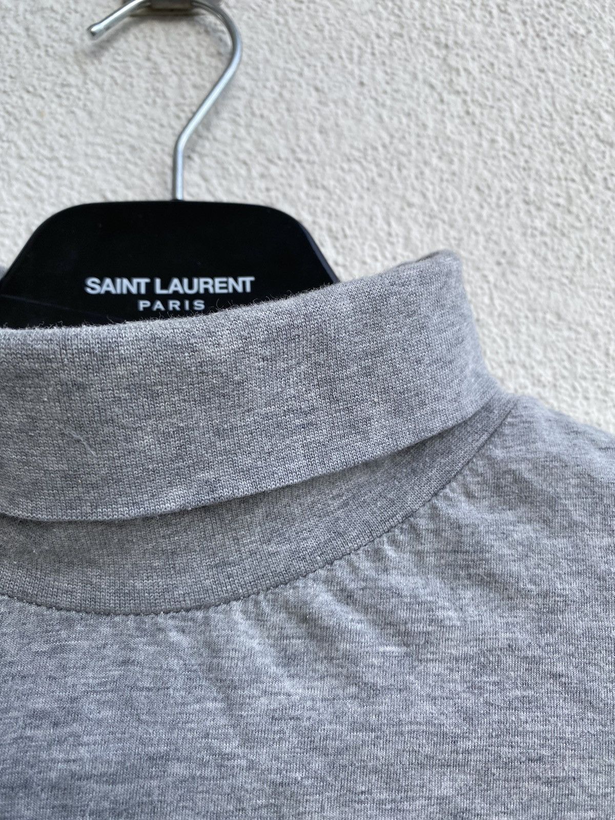 Yves Saint Laurent 90's YSL Turtleneck Grey YSL Sweatshirt YSL Sweater Size US M / EU 48-50 / 2 - 9 Thumbnail