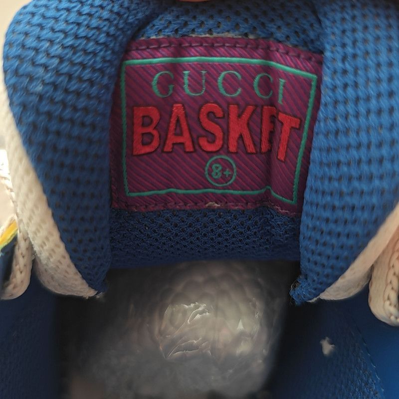 Gucci Gucci Retro Low-Top Fashion Sneakers in White and Gray - Size US 9 / EU 42 - 5 Thumbnail