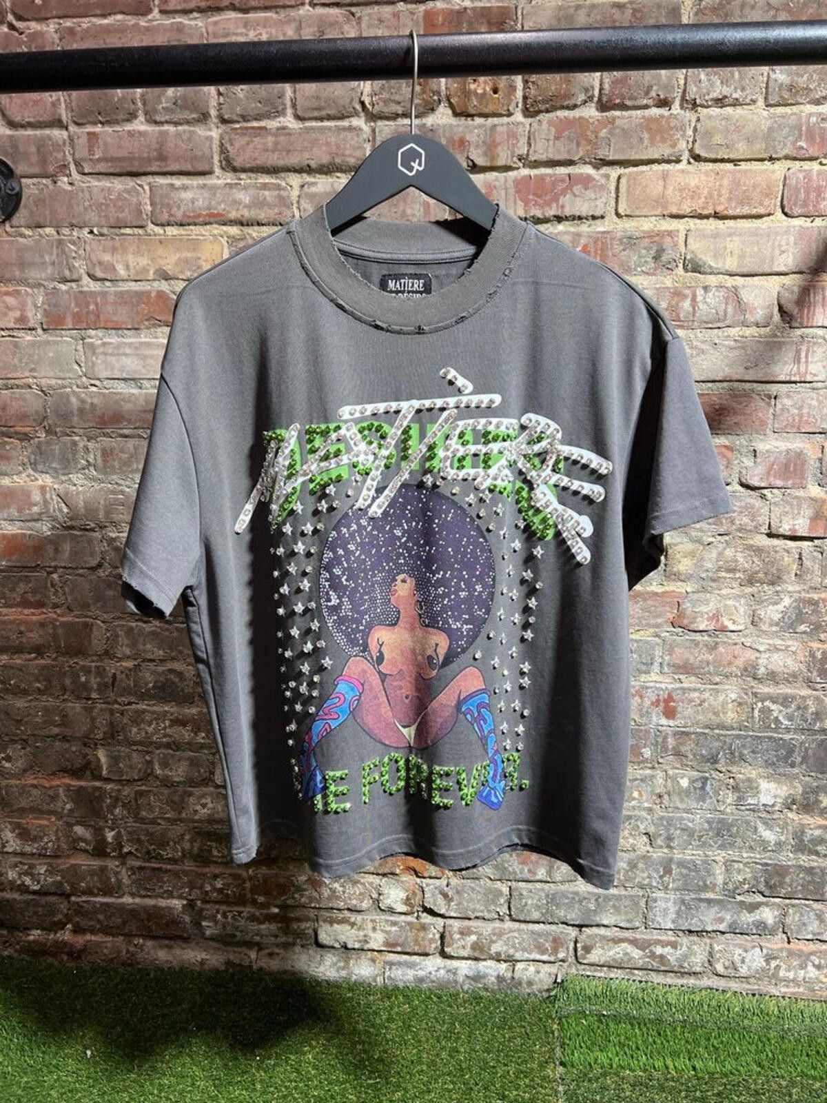Bottega Desires Matiere De Desires Rhinestone TeeSz. S Size ONE SIZE - 1 Thumbnail