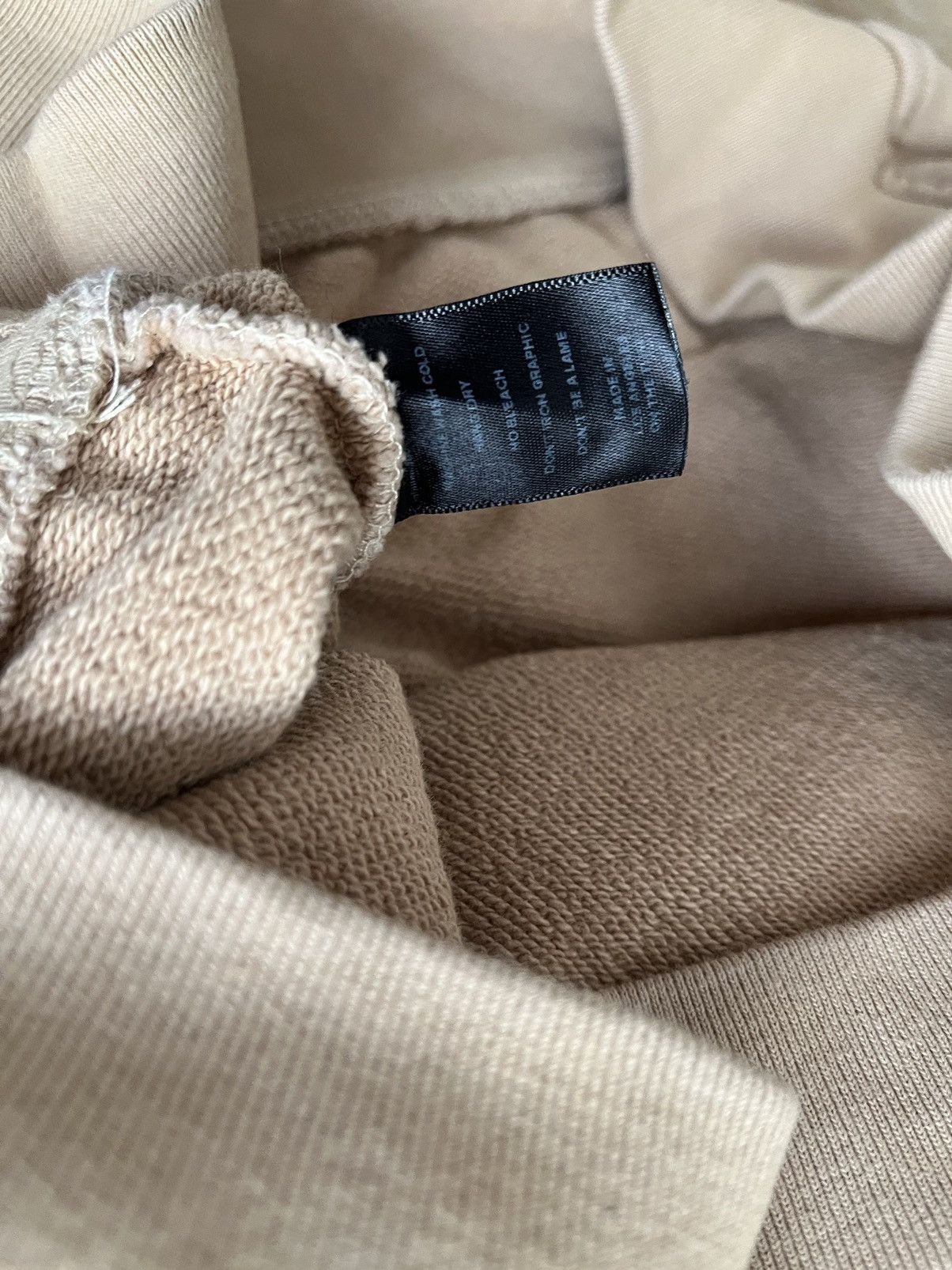Born X Raised BXR Tonal embroidery logo hoodie and sweat pants set beige Size US L / EU 52-54 / 3 - 9 Thumbnail