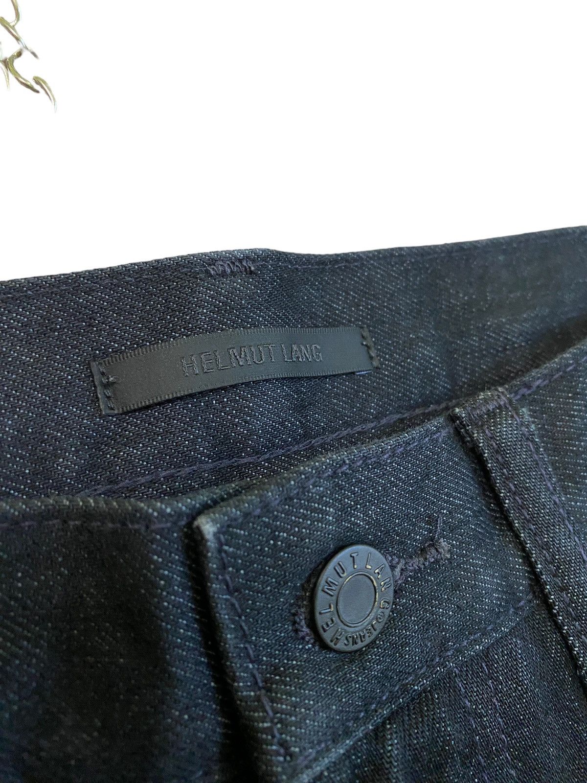 Helmut Lang HELMUT LANG DARK BLUE DENIM JEANS Size US 28 / EU 44 - 14 Thumbnail