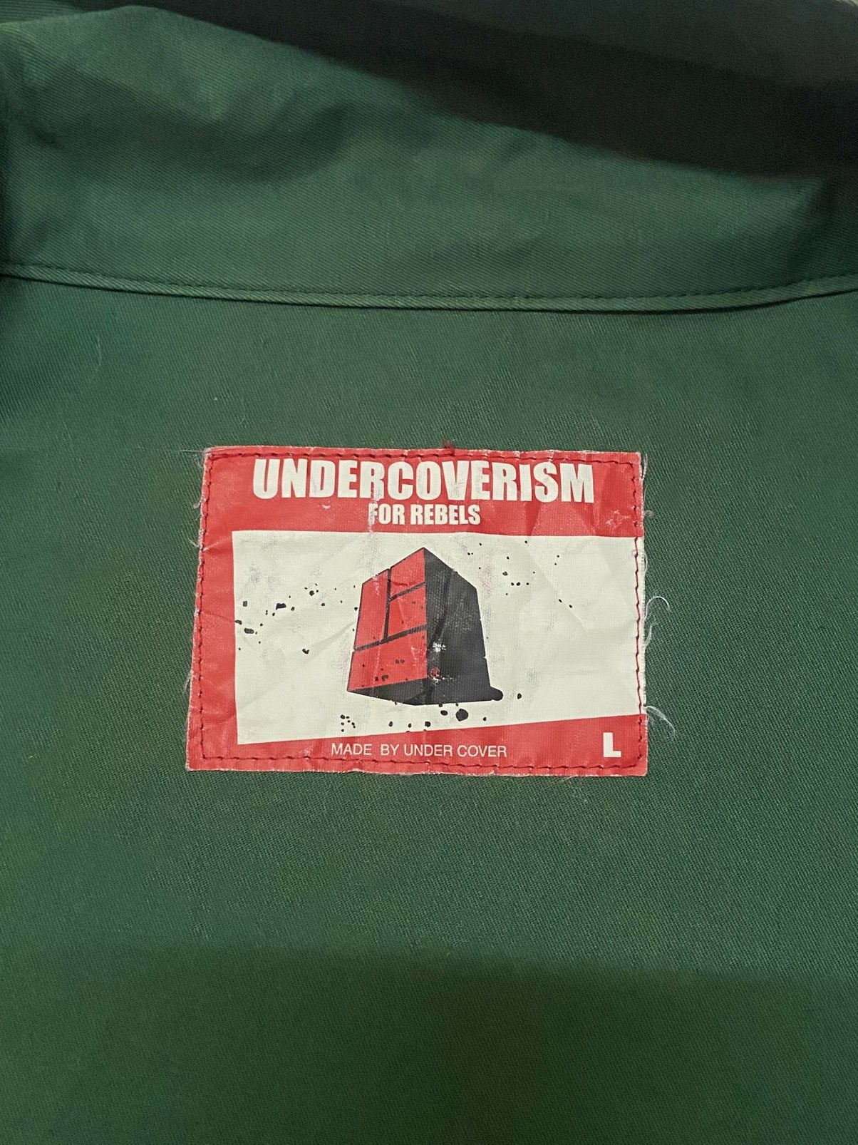 Undercover VINTAGE UNDERCOVERISM ARMY JACKET BY UNDERCOVER Size US L / EU 52-54 / 3 - 19 Thumbnail