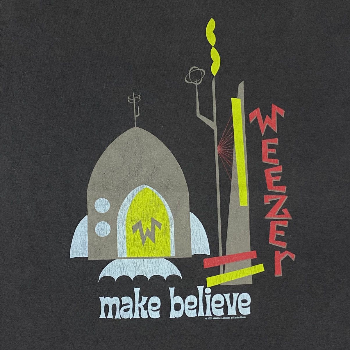 Band Tees Alternative rock band weezer make believe Size US M / EU 48-50 / 2 - 2 Thumbnail