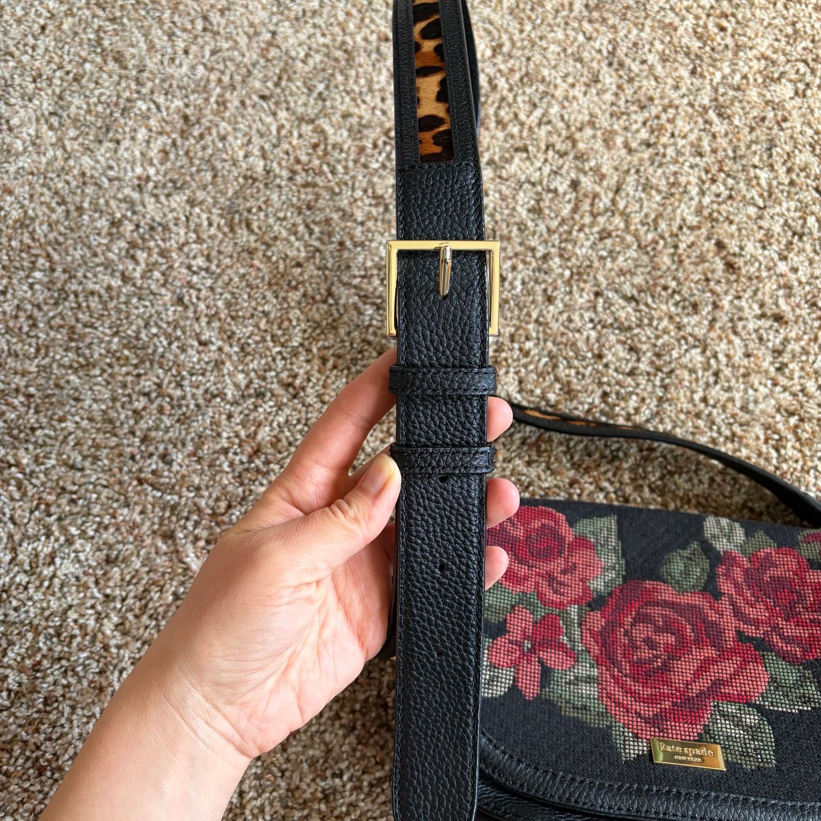 Kate Spade Kate Spade NY Seeley Lane Rae Crossbody Shoulder Bag Rose Size ONE SIZE - 2 Thumbnail