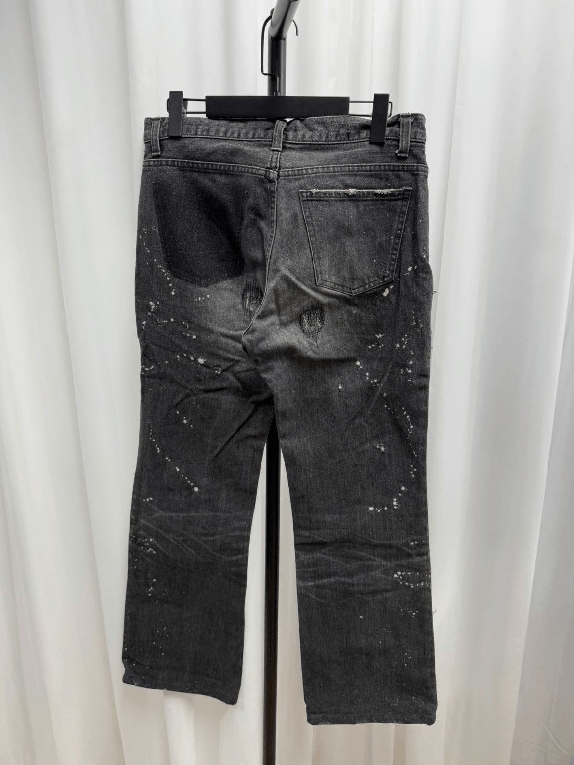 Number (N)ine Sz 4 NUmber Nine 01SS Bullet Hole Distressed Denim-2505 Size US 32 / EU 48 - 5 Thumbnail