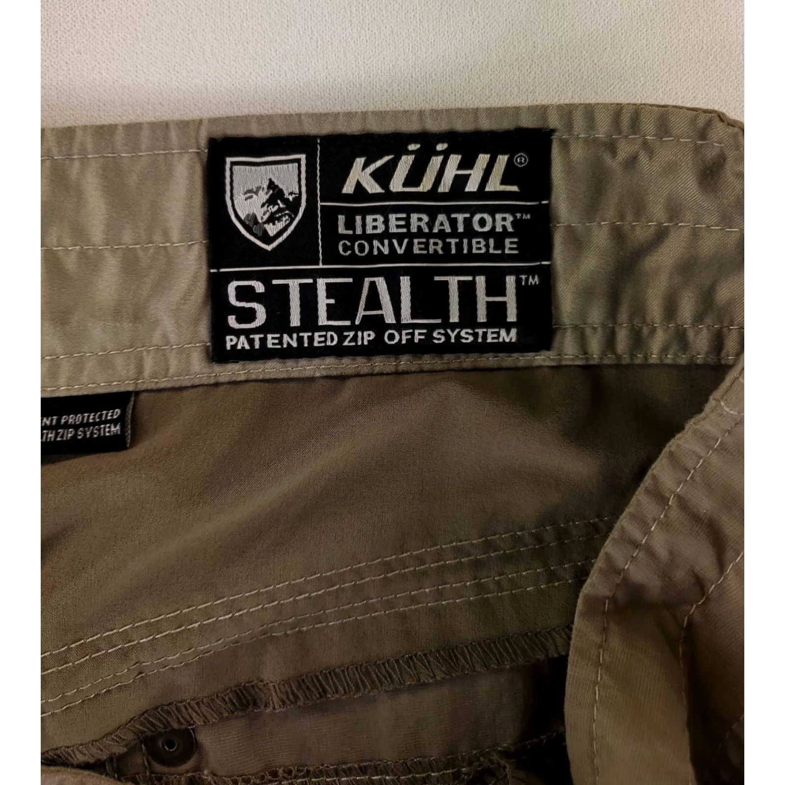 Olive Kuhl Pants Liberator Convertible Stealth Olive Brown Mens 36x30 Pants Regular Men Brown 30 Inseam Casual Convertible Mens Brown 36 30 Size US 36 / EU 52 - 4 Thumbnail