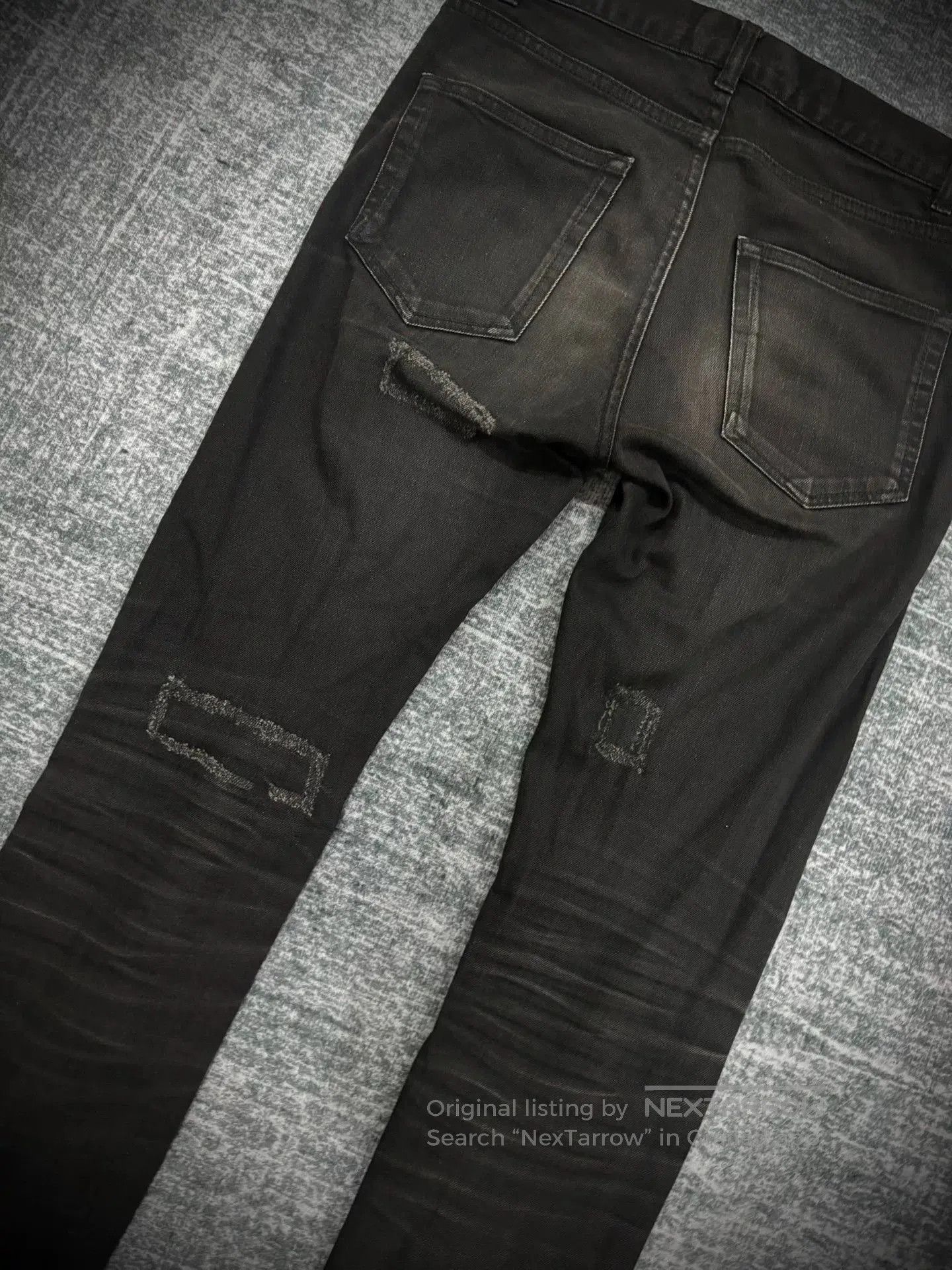 Saint Laurent Paris Saint Laurent 16SS Patch Jeans. Size US 28 / EU 44 - 5 Thumbnail