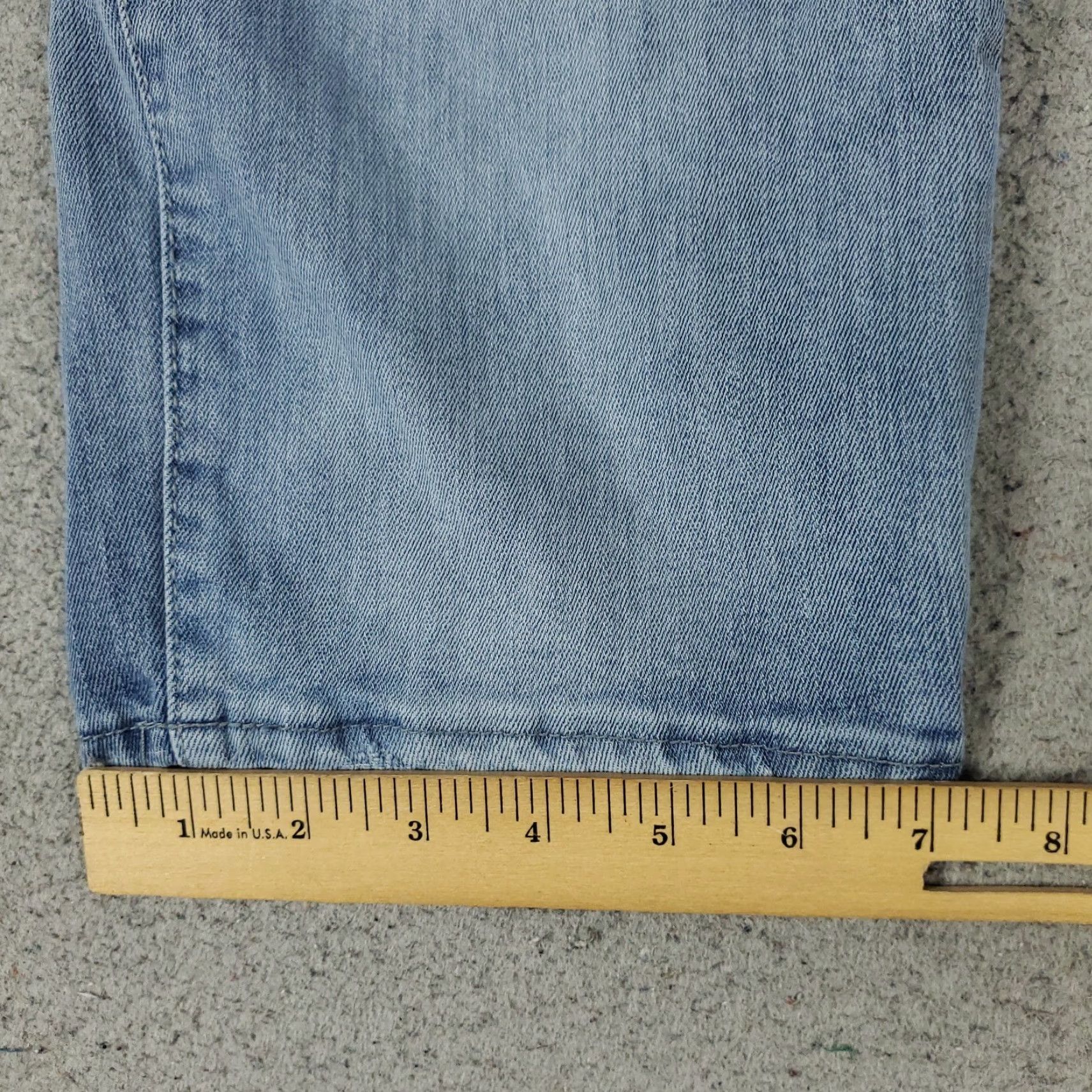 Jordan Craig Jordan Craig Jeans Mens 42x32 Blue Distressed Straight Denim Pants Size US 42 / EU 58 - 7 Thumbnail