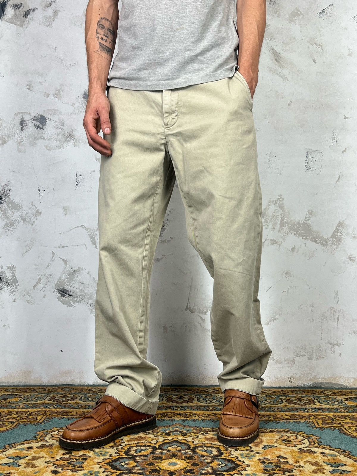 Polo Ralph Lauren Vintage Polo Ralph Lauren Chino Pants Size 34 Size US 34 / EU 50 - 1 Thumbnail