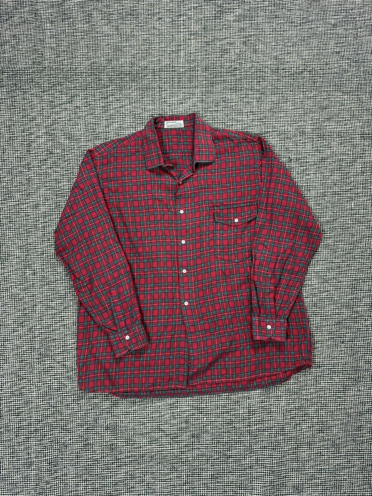 Versace Gianni Versace 70s/80s oversized checkered lumberjack Size US M / EU 48-50 / 2 - 1 Thumbnail