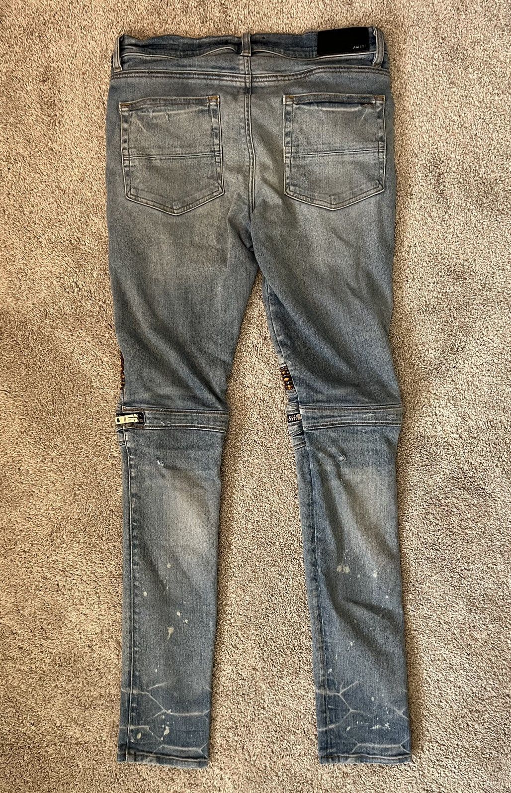 Amiri Amiri MX2 Velvet PJ Jeans Size US 33 - 2 Thumbnail