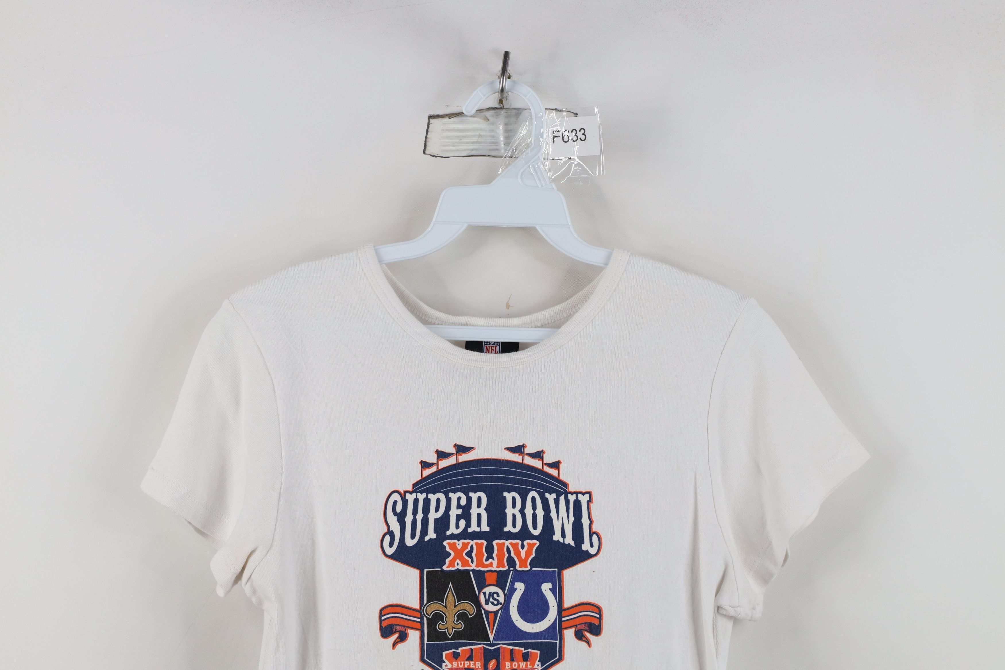 Vintage Y2K New Orleans Saints Indianapolis Colts T-Shirt USA Size M / US 6-8 / IT 42-44 - 2 Thumbnail