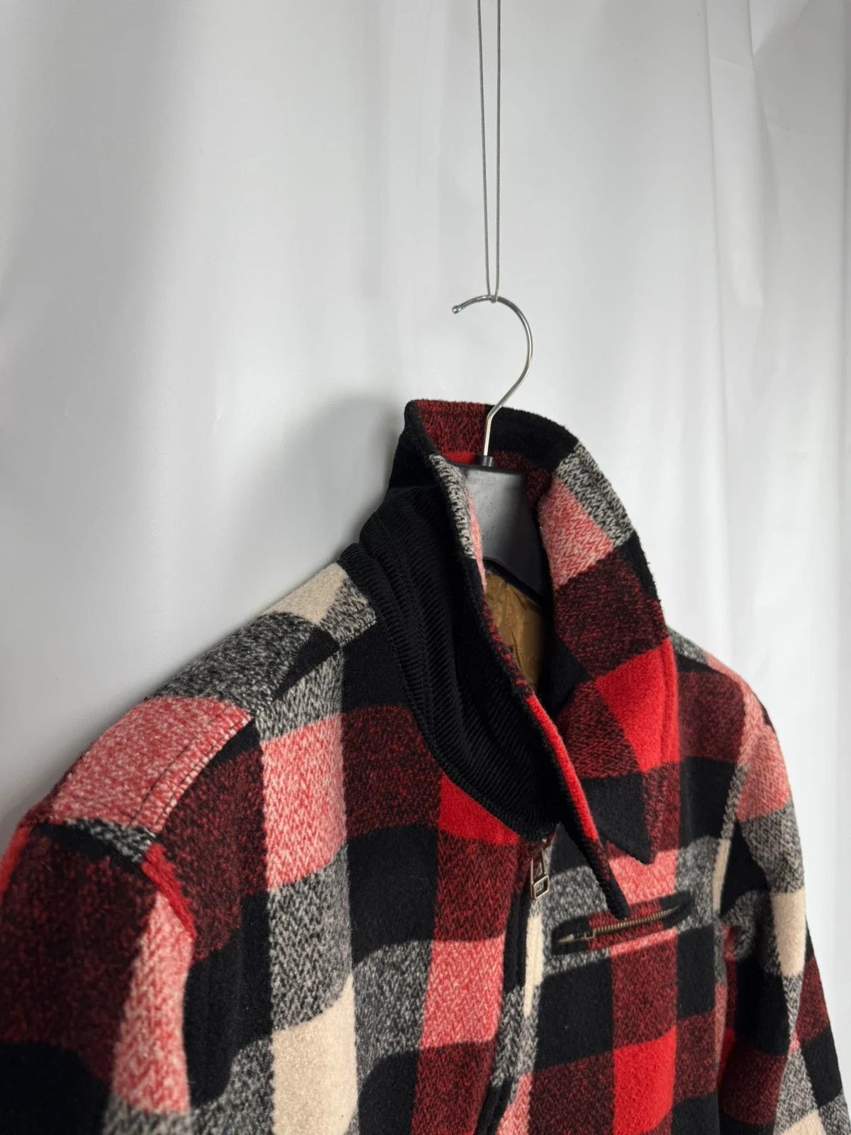 Other Triumph Motorcycles Plaid Wool Bomber Jacket size S Size US S / EU 44-46 / 1 - 4 Thumbnail