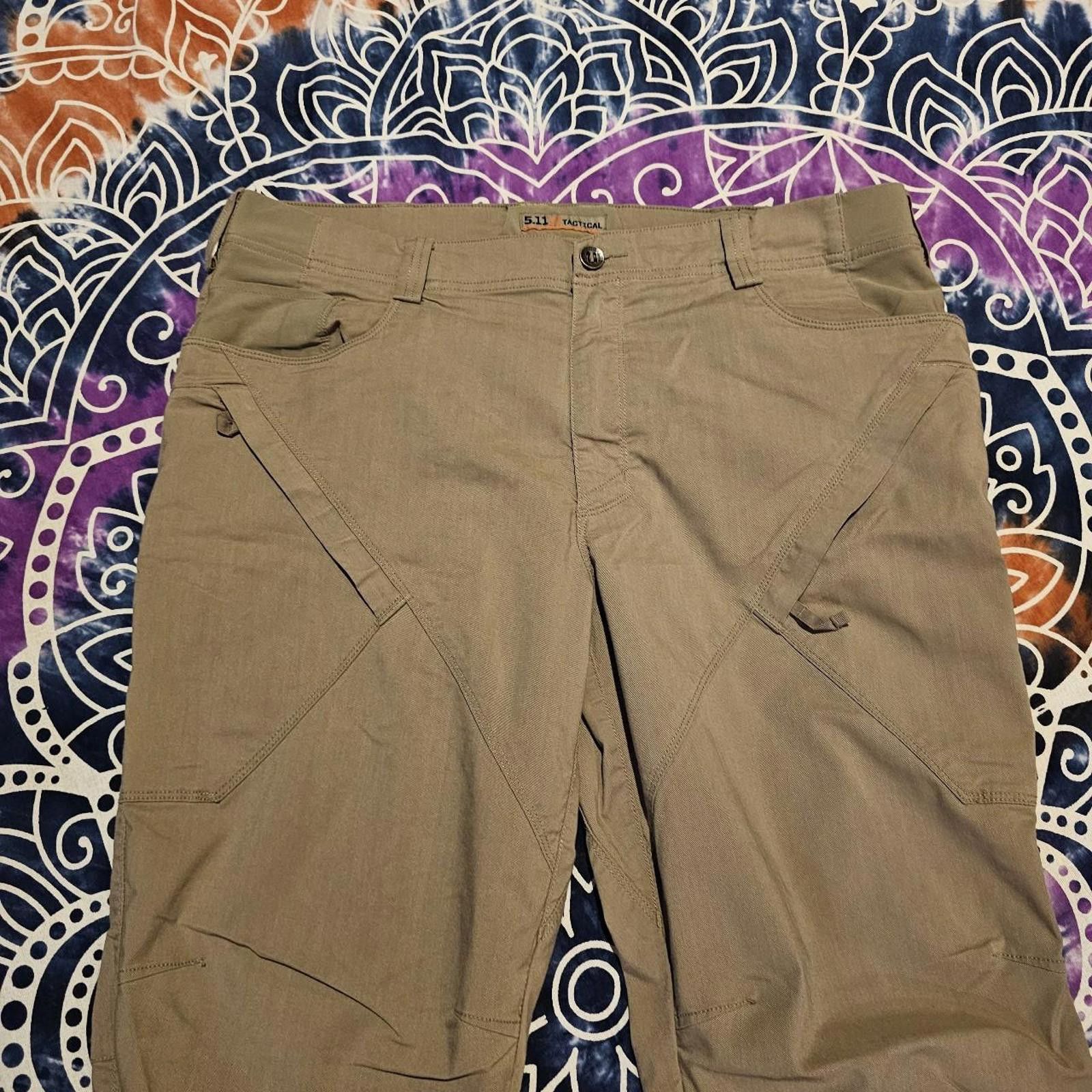 Designer 5.11 Tactical Men's Khaki Trousers Size US 38 / EU 54 - 4 Thumbnail