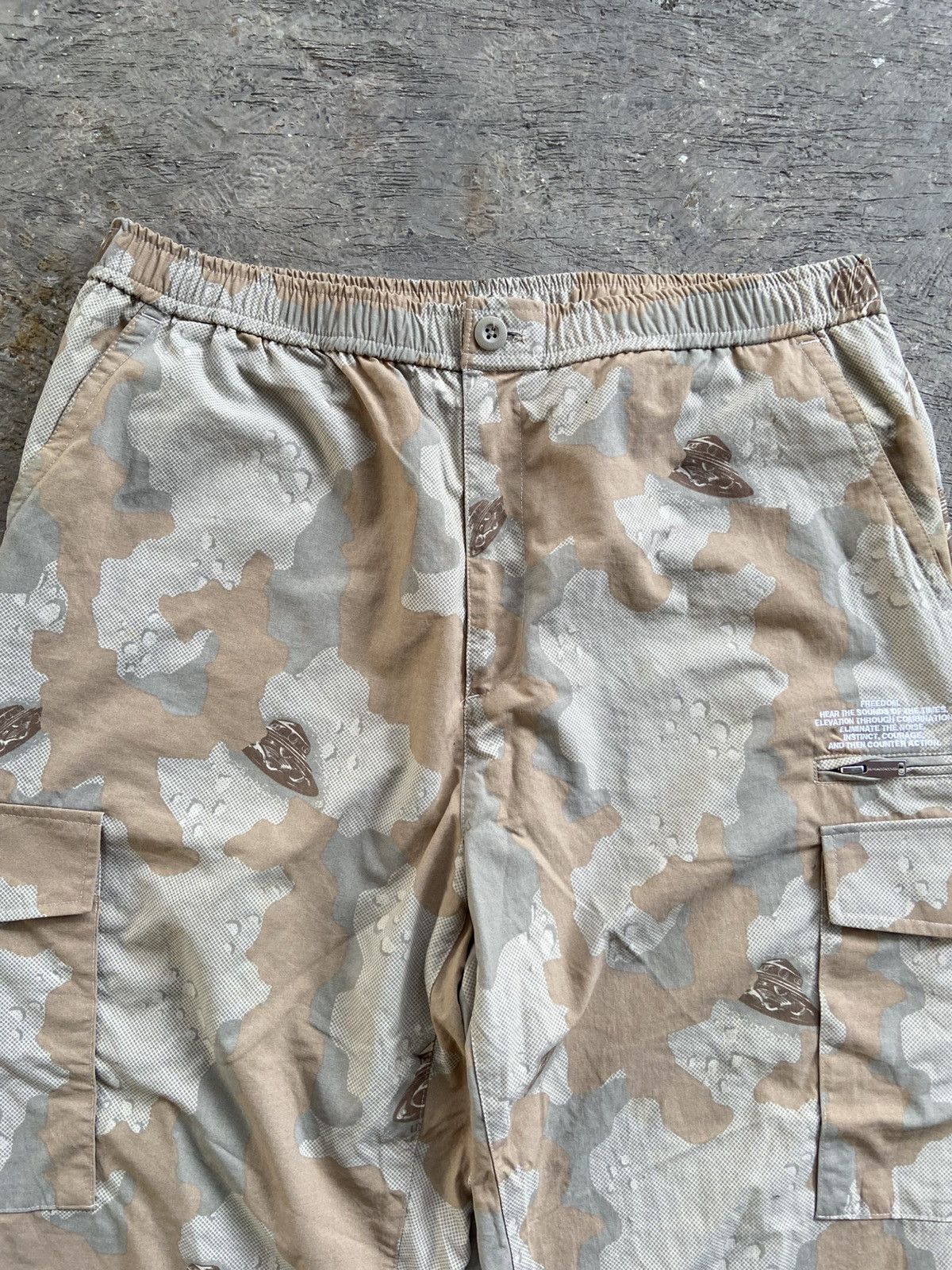 GU × Undercover GU x Undercover - Cargo Camo Track Pants Size US 36 / EU 52 - 3 Thumbnail