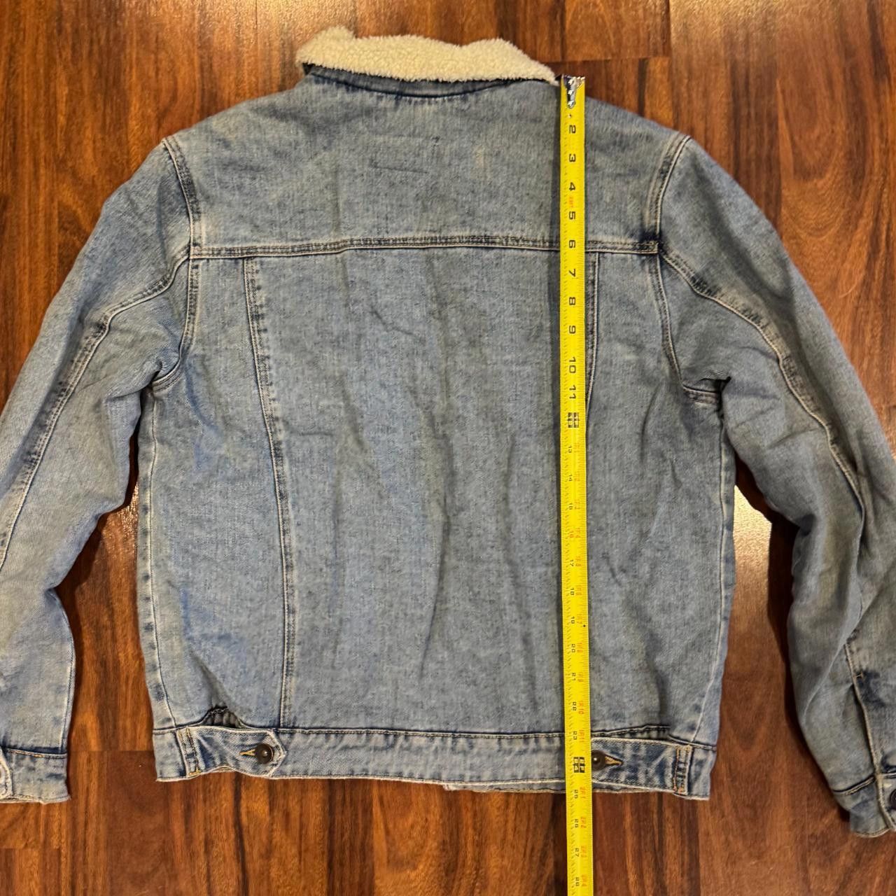 Designer Fur Lined Denim Jacket Size US M / EU 48-50 / 2 - 2 Thumbnail
