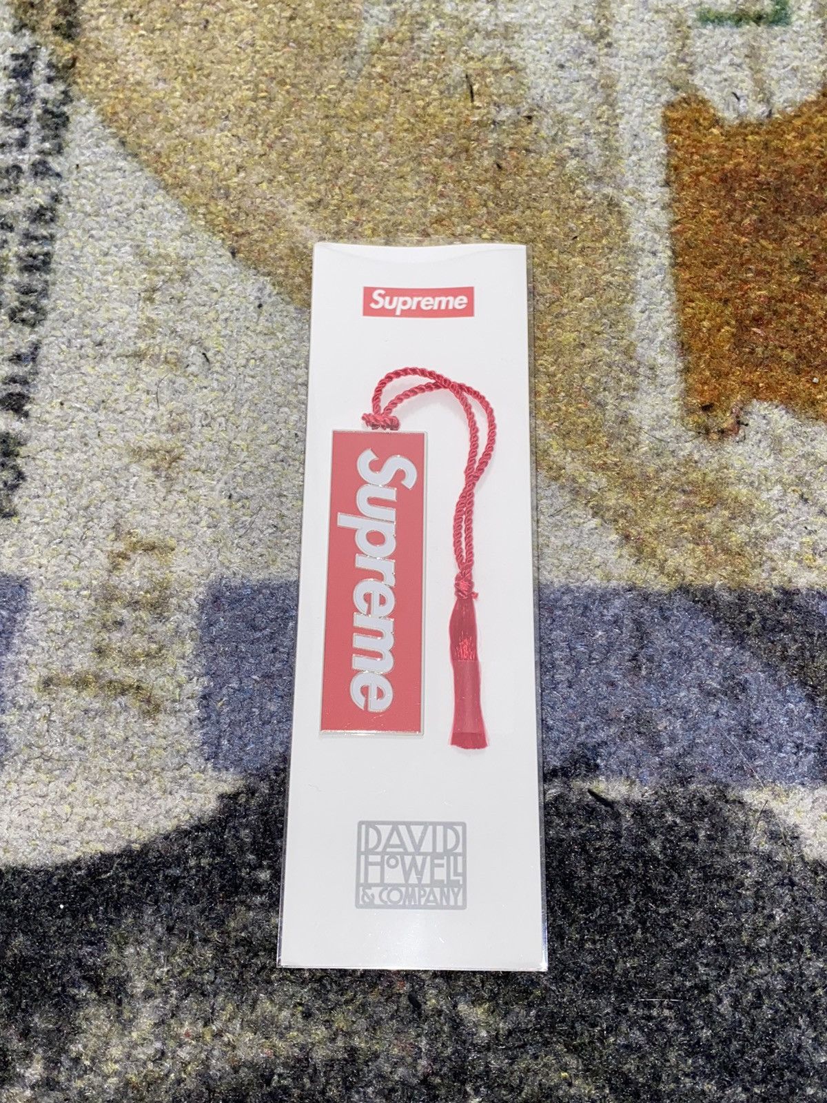 Supreme David Howell & Co. Metal Bookmark Supreme