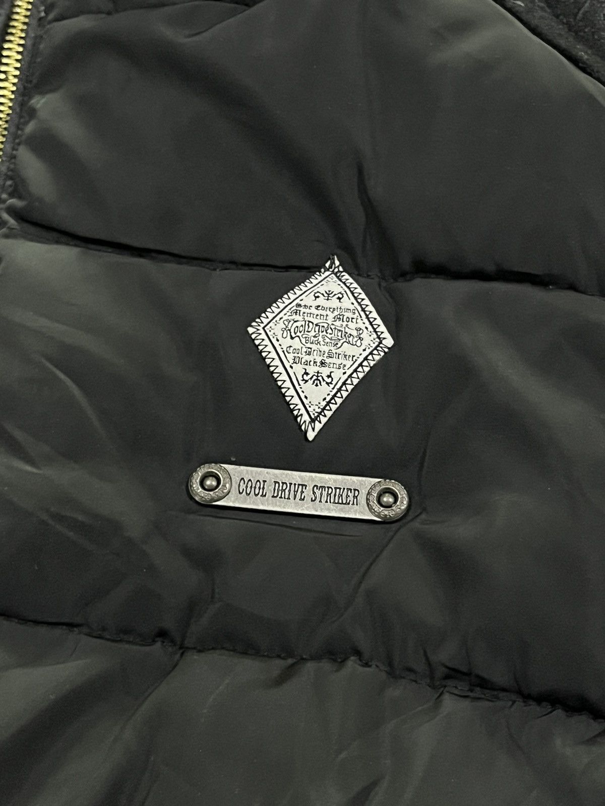 Hysteric Glamour ☠️COOL DRIVE STRIKER☠️ BLACK SENSE PUNK LGB PUFFER DOWN JACKET Size US M / EU 48-50 / 2 - 6 Thumbnail