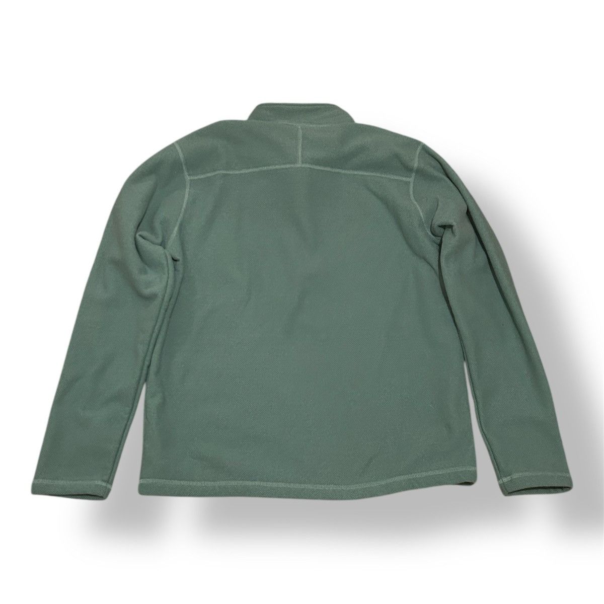The North Face The North Face Green Blue Half-Zip Fleece Sweater Size Large Size US L / EU 52-54 / 3 - 3 Thumbnail