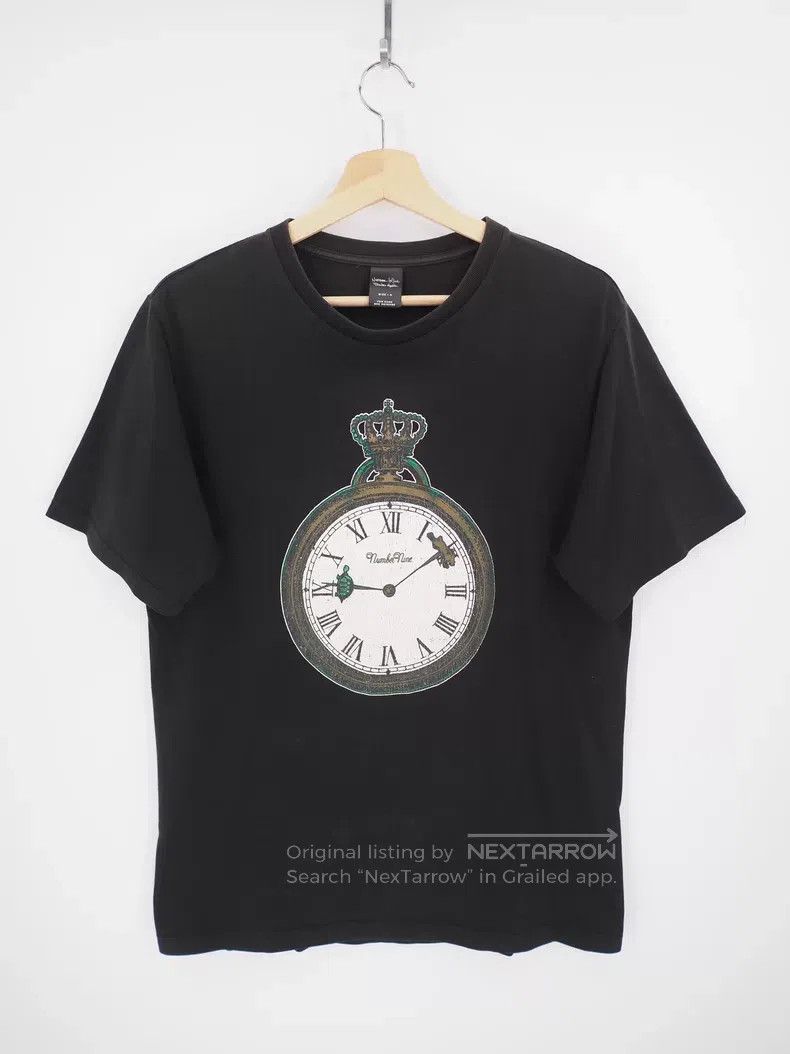 Number (N)ine Number (N)ine Black Pocket Watch Short Sleeve Size US L / EU 52-54 / 3 - 1 Thumbnail