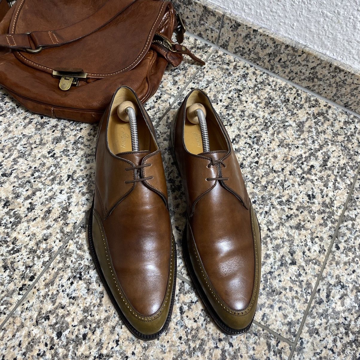 Brioni Leather Derby Shoes Brioni brown Size US 8.5 / EU 41-42 - 7 Thumbnail