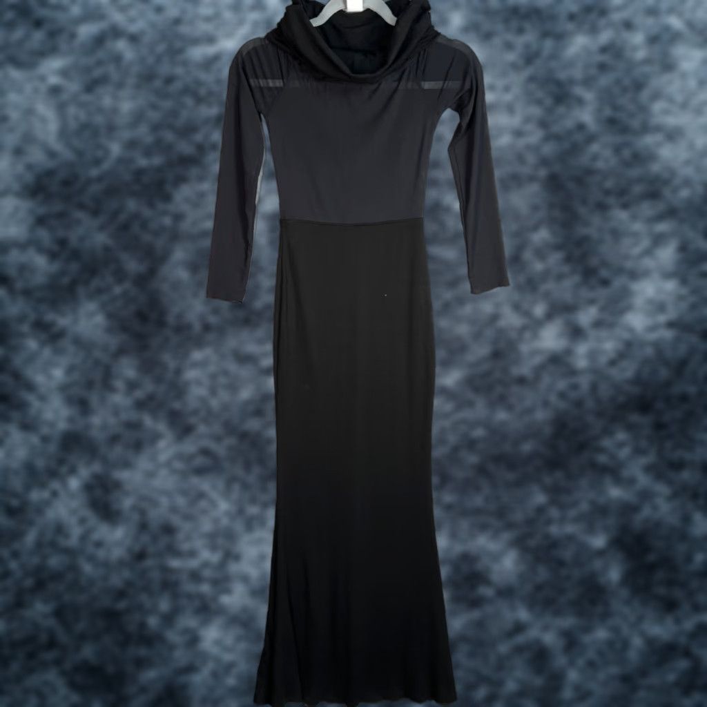 Vintage Commense Black Off-Shoulder Long Dress XS Polyester Blend NEW! Maxi Women XS Black Off Shoulder Long Dress Party Cocktail Vintage: No Size XS / US 0-2 / IT 36-38 - 1 Thumbnail