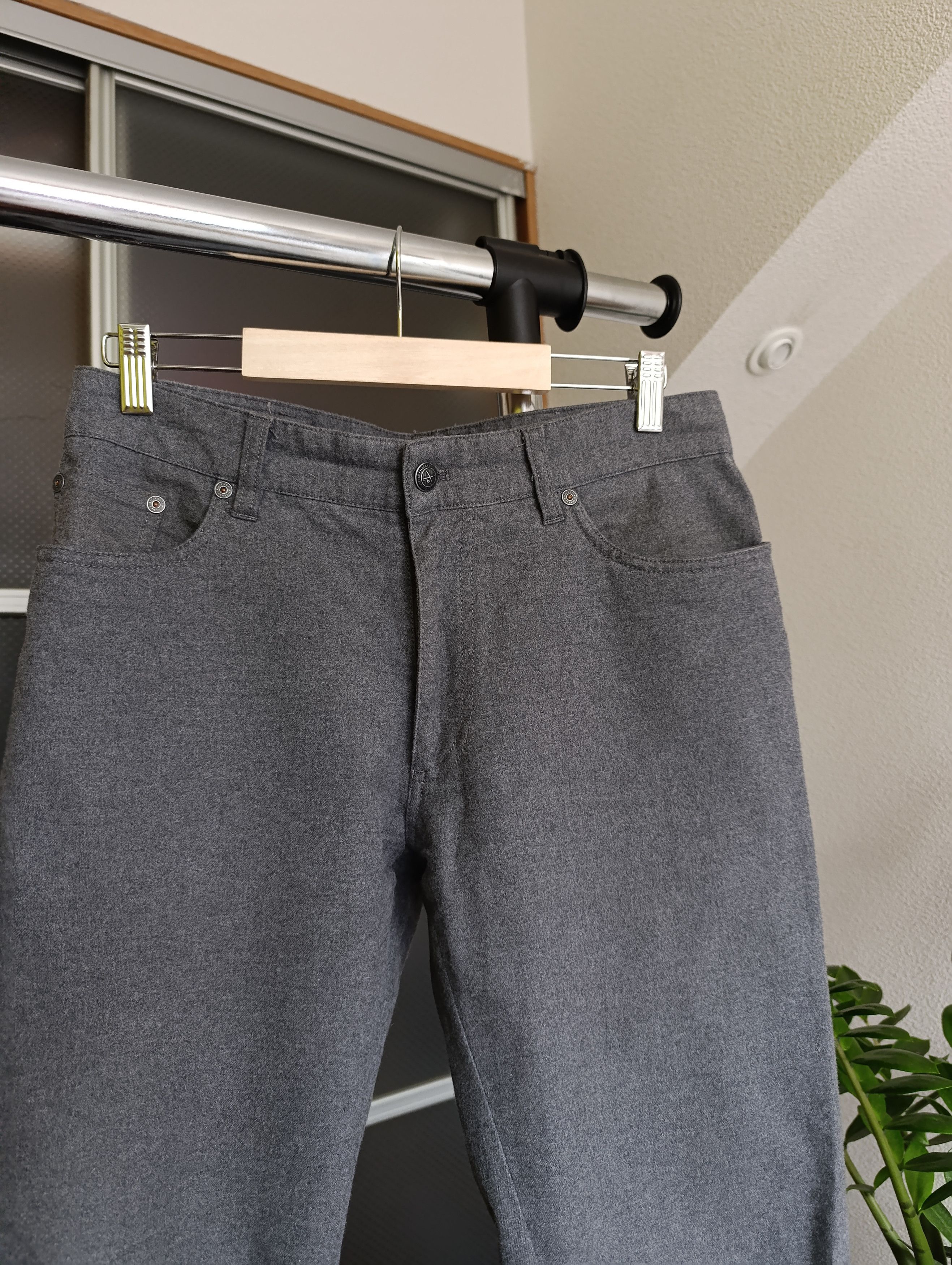 Designer × Hackett Hackett Flannel logo-patch straight-leg Trousers Size US 30 / EU 46 - 7 Thumbnail
