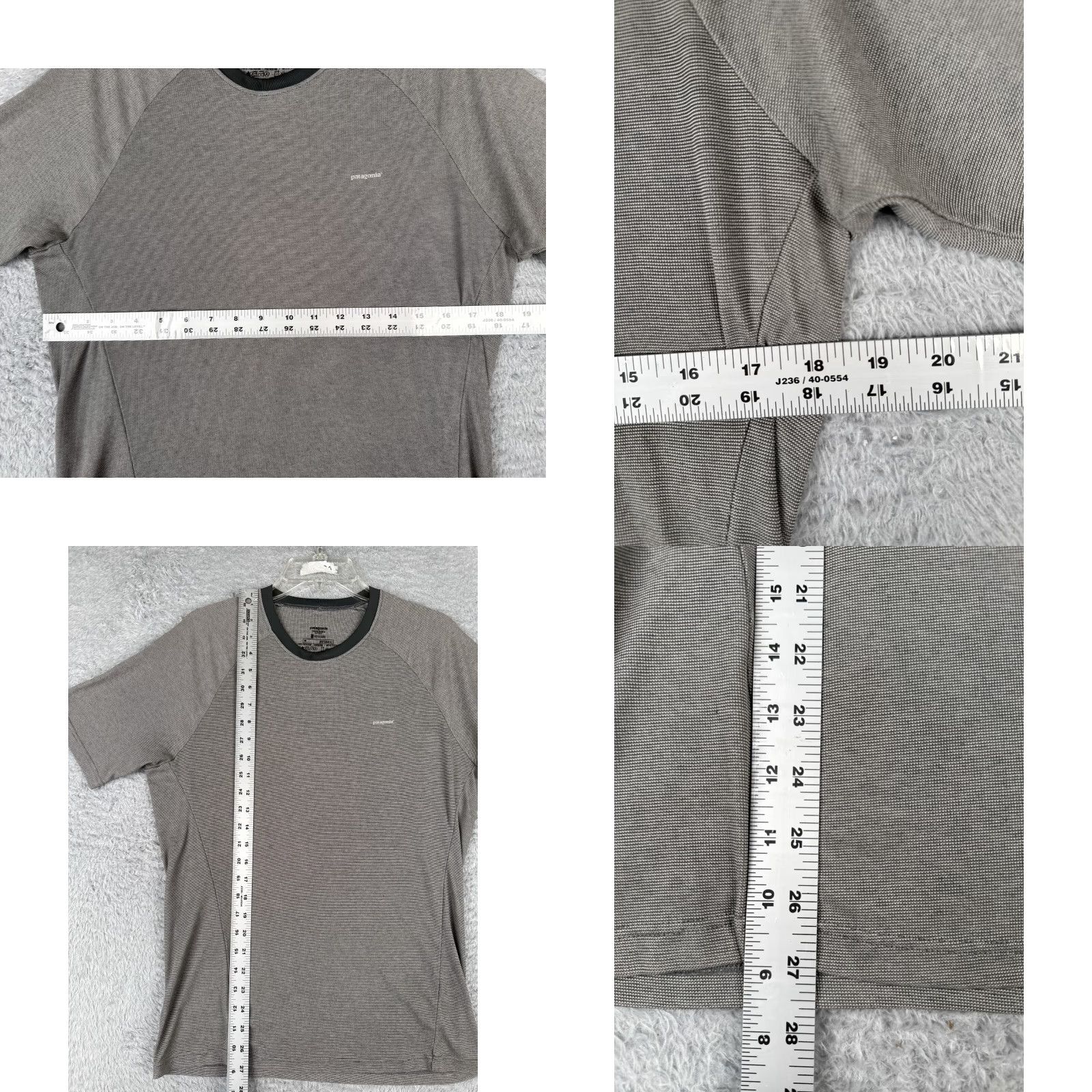 Patagonia Patagonia Shirt Men’s Medium Gray Capilene 2 Short Sleeve Crew Neck Polyester Jersey Embroidered Logo Vintage No Size US M / EU 48-50 / 2 - 8 Thumbnail