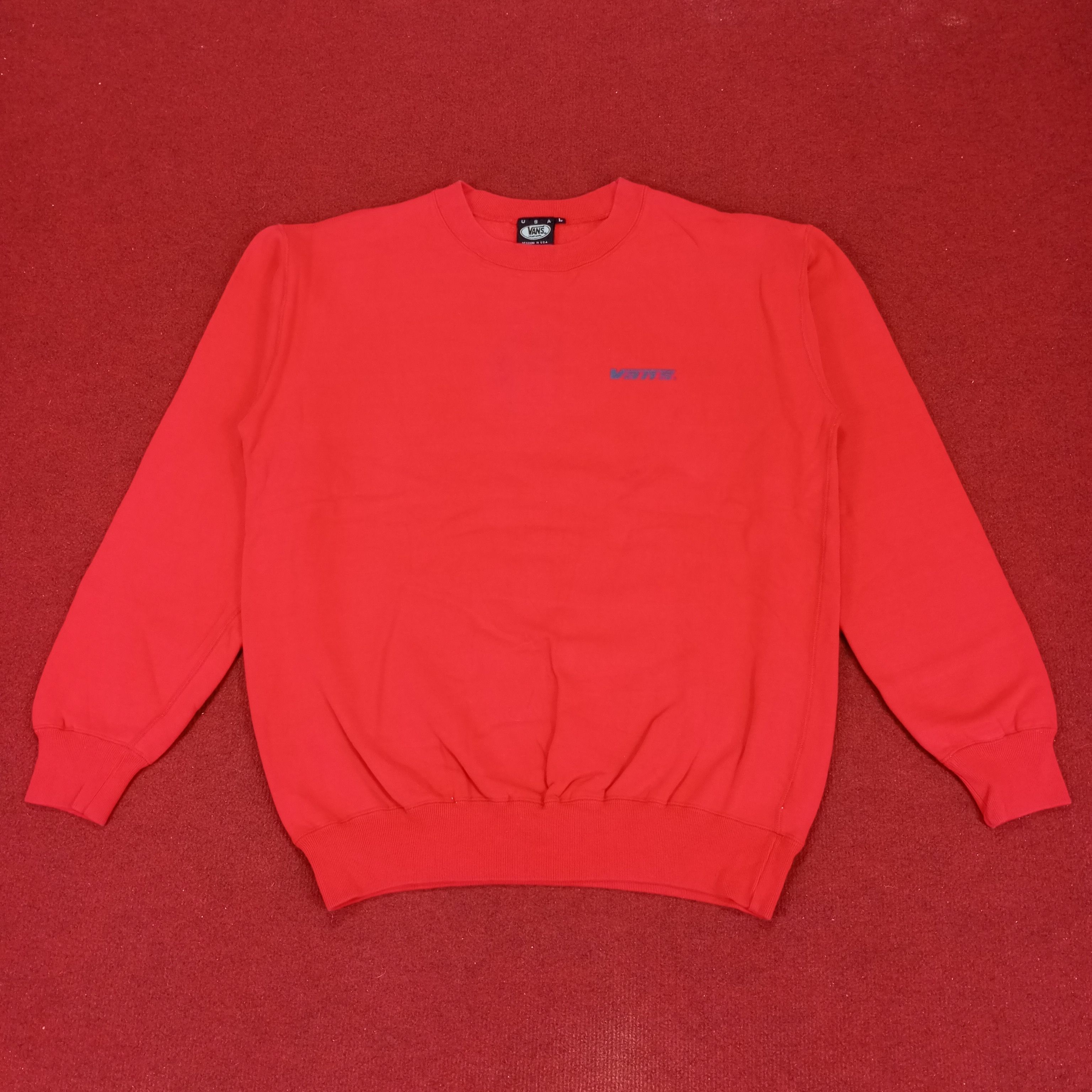 Vans × Vintage Vans Take A Stand Streetwear Style Sweatshirt Size US L / EU 52-54 / 3 - 3 Thumbnail