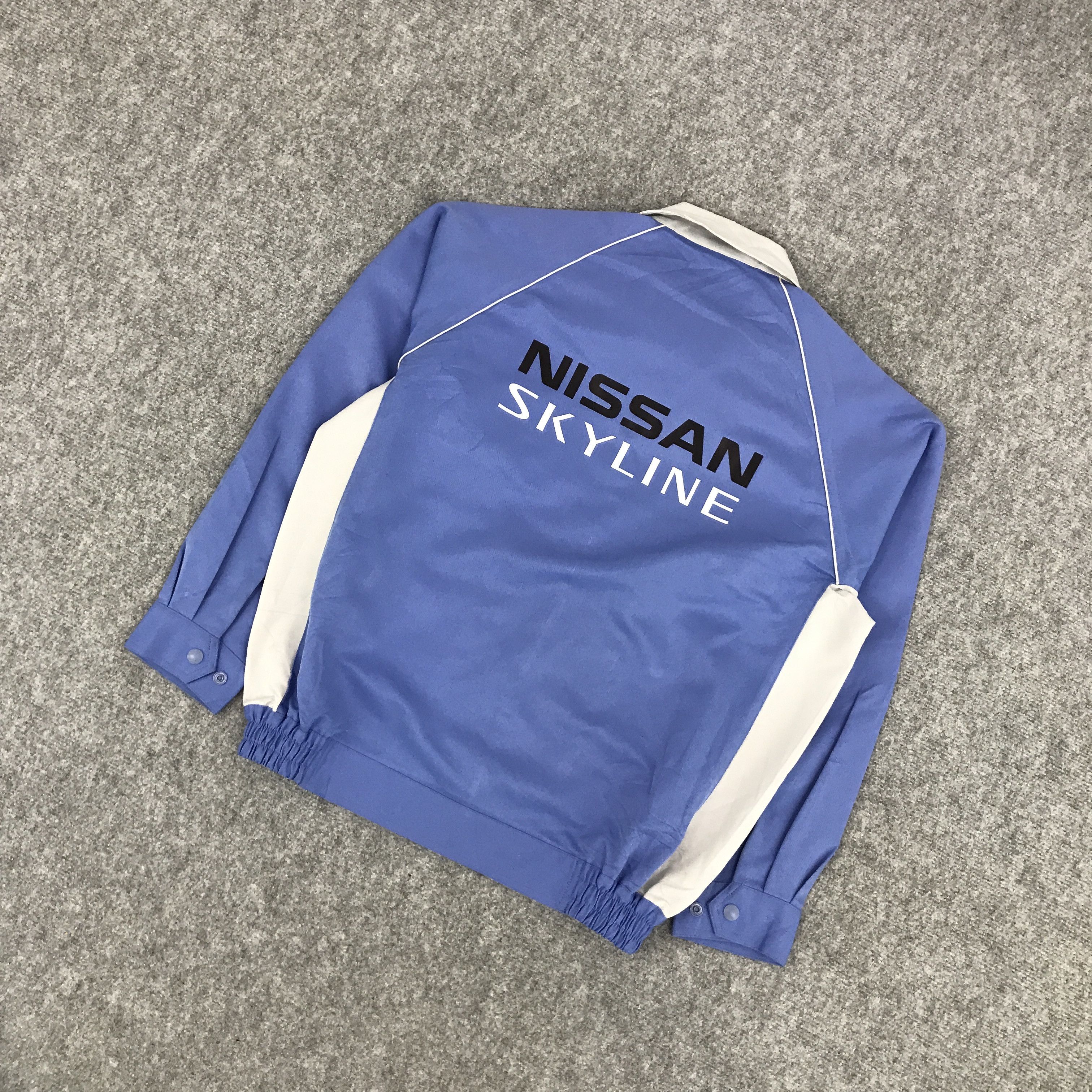 Japanese Brand × Sports Specialties NISSAN SKYLINE WORK UNIFORM CUSTOM JACKET Size US L / EU 52-54 / 3 - 6 Thumbnail