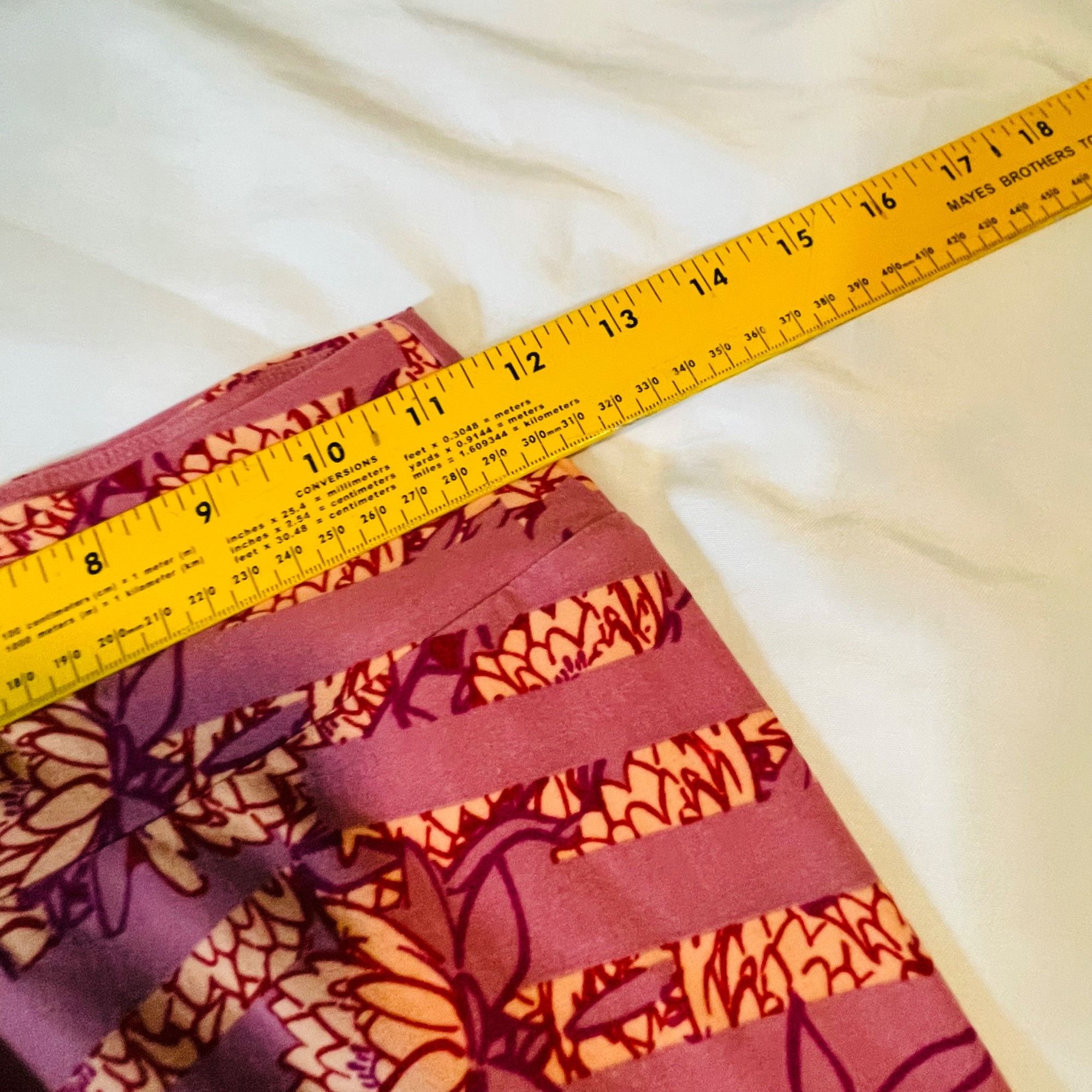 Other Lularoe Womens Floral Patterned Leggings One Size Size 28" / US 6 / IT 42 - 8 Thumbnail