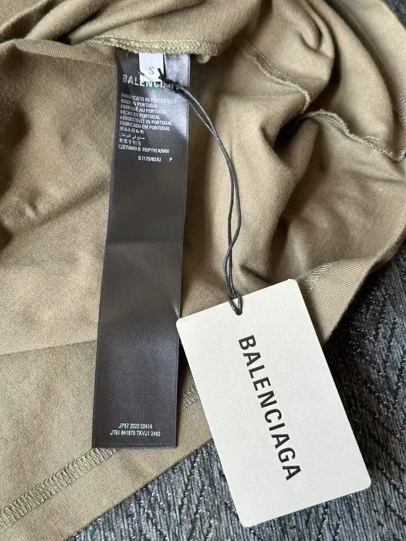 Balenciaga Balenciaga Military Green Short Sleeve Shirt-2506 Size US S / EU 44-46 / 1 - 4 Thumbnail