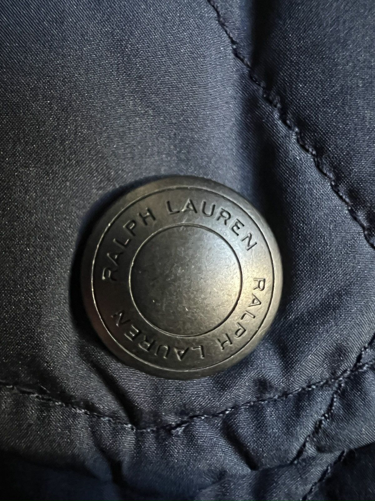 Polo Ralph Lauren Granatowa pikowana kurtka Polo Ralph Lauren Size US XL / EU 56 / 4 - 6 Thumbnail