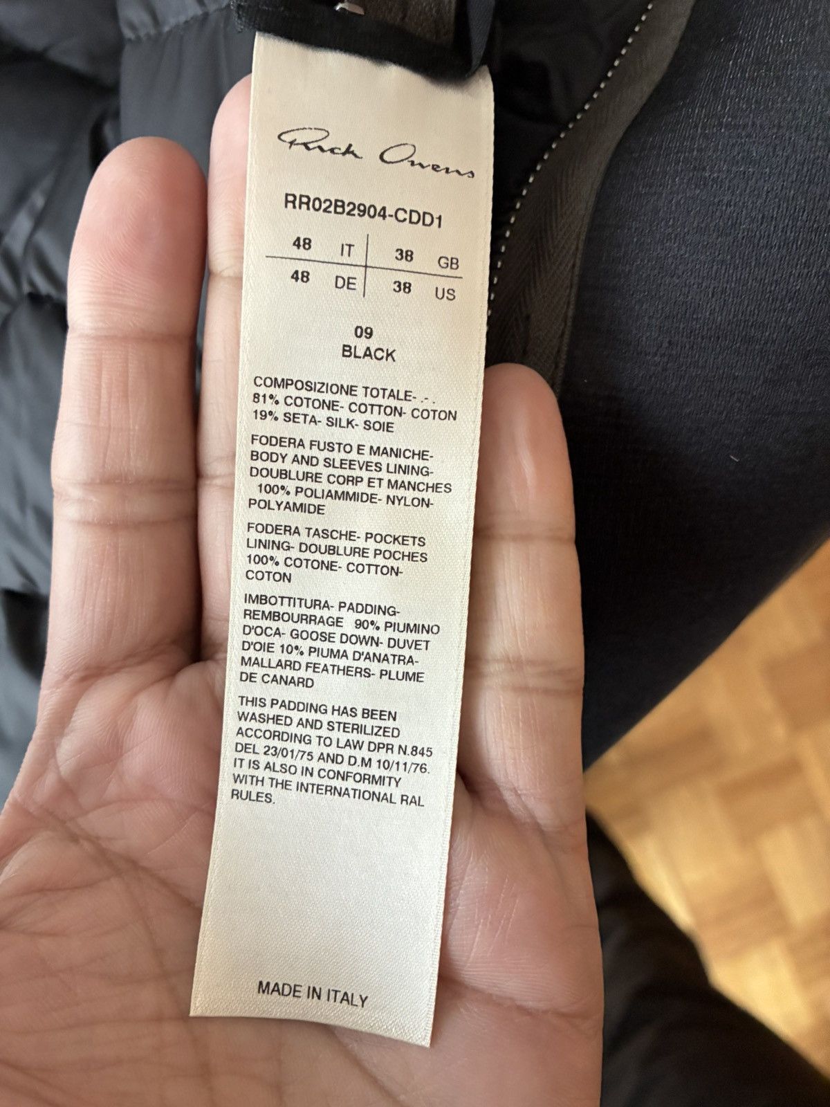 Rick Owens Rick Owens - Strobe Jumbo JMF overcoat Size US L / EU 52-54 / 3 - 12 Thumbnail