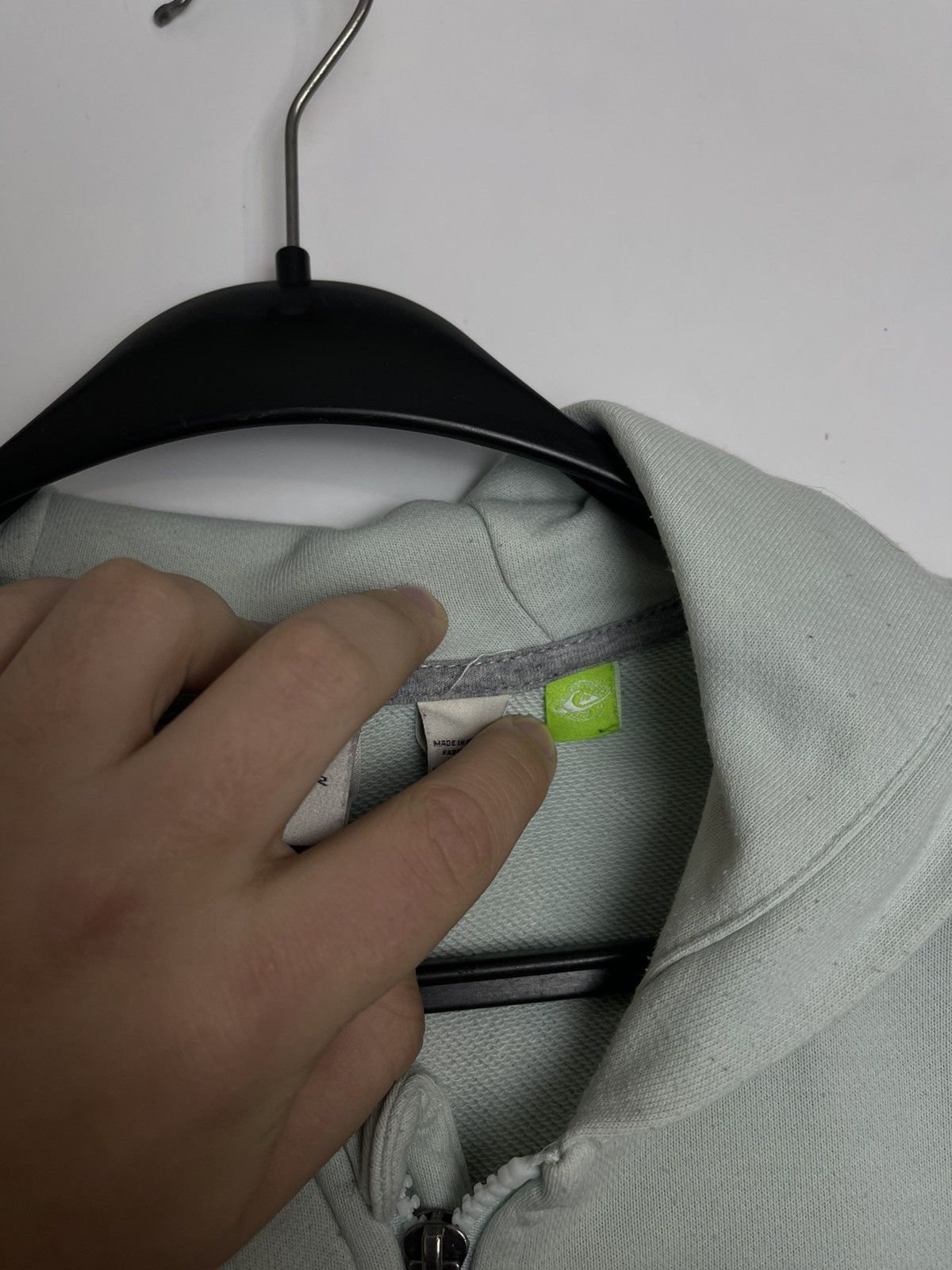 Oakley × Quiksilver Y2K QUIKSILVER LOGO ZIP UP HOODIE Size US S / EU 44-46 / 1 - 7 Thumbnail