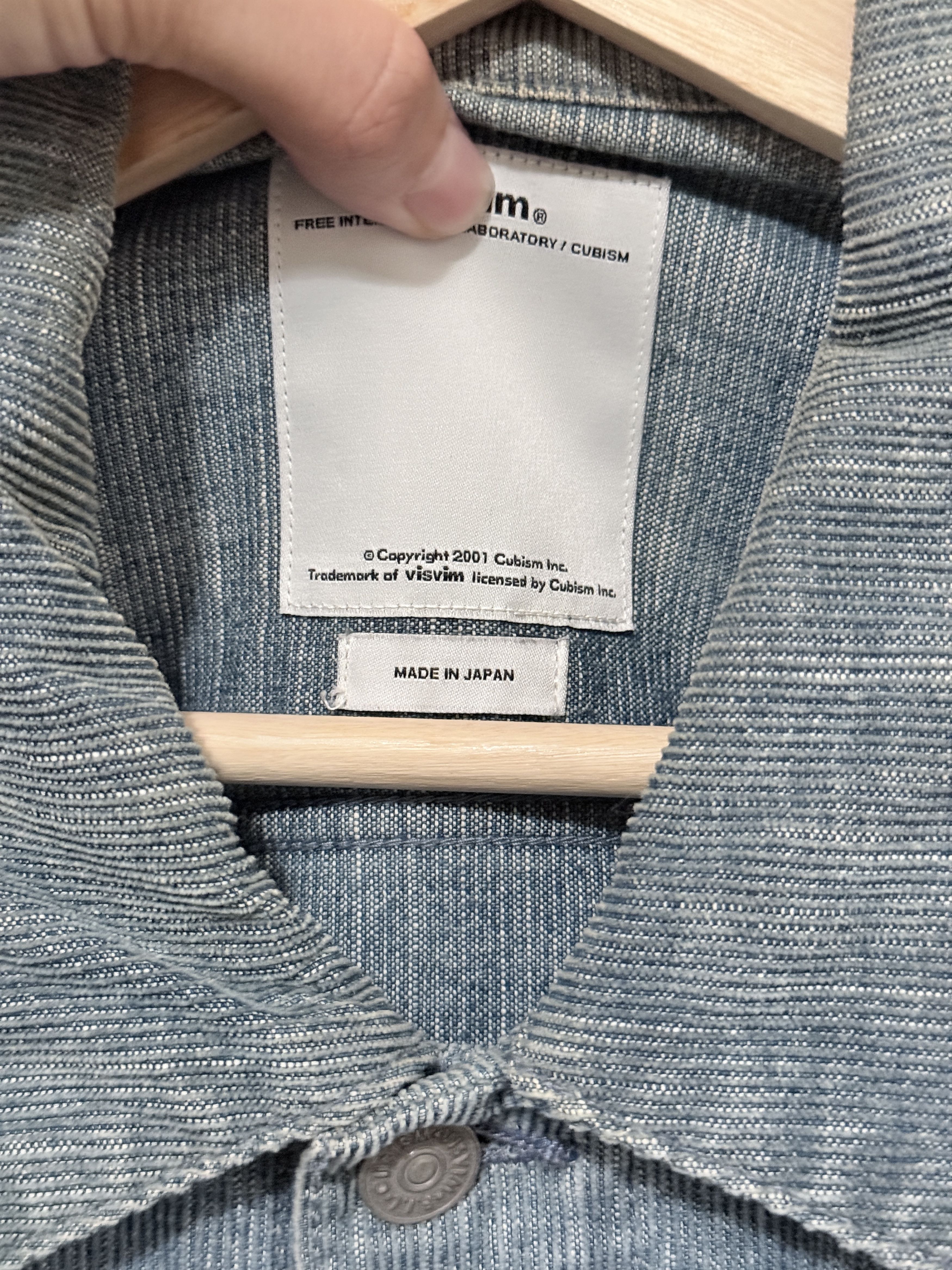 Visvim Visvim SS13 Corduroy 101 Jkt Light Blue Size US M / EU 48-50 / 2 - 8 Thumbnail