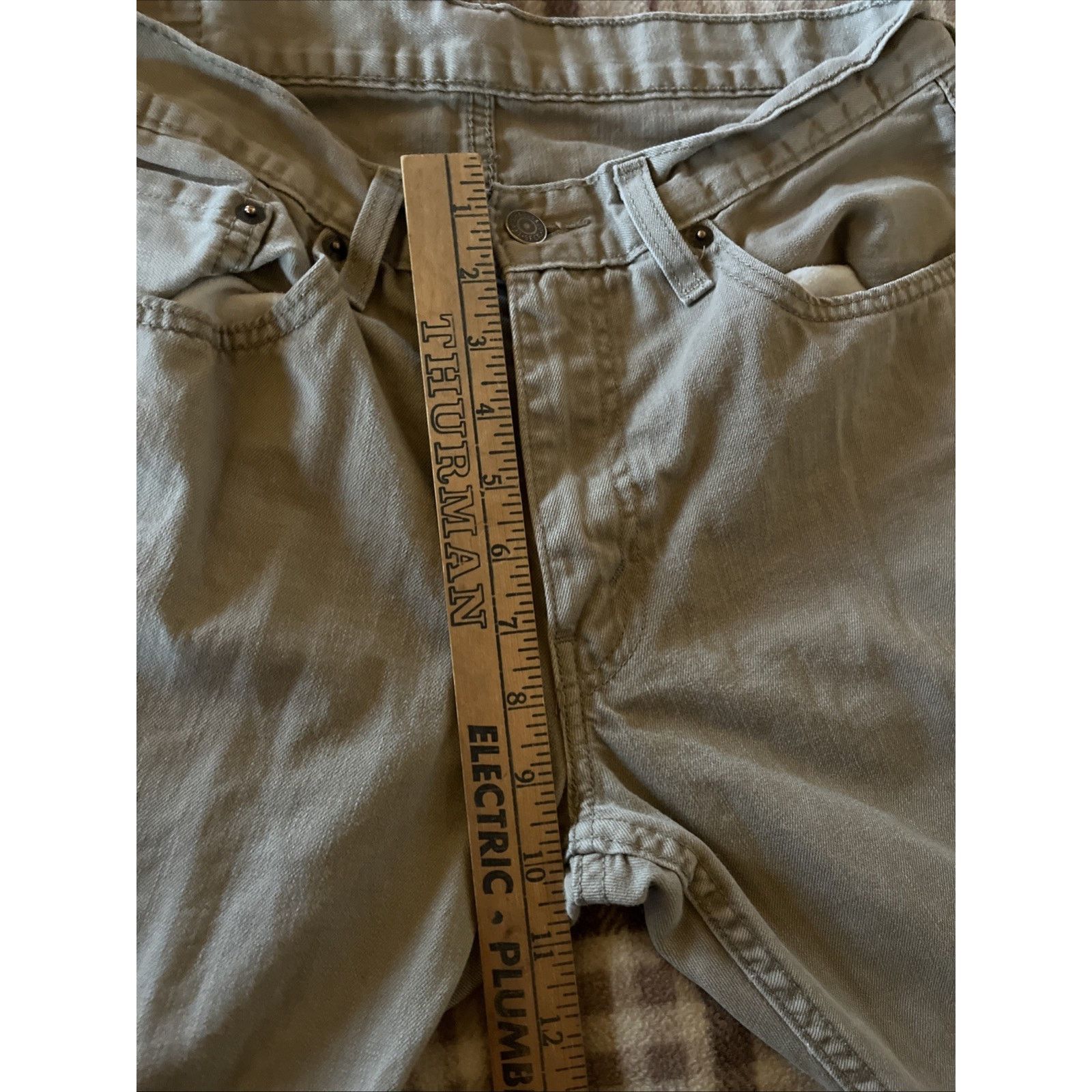Levi's Levi Men's 559 Relaxed Straight Khaki Pants 32x29 White Tab Size US 32 / EU 48 - 9 Thumbnail