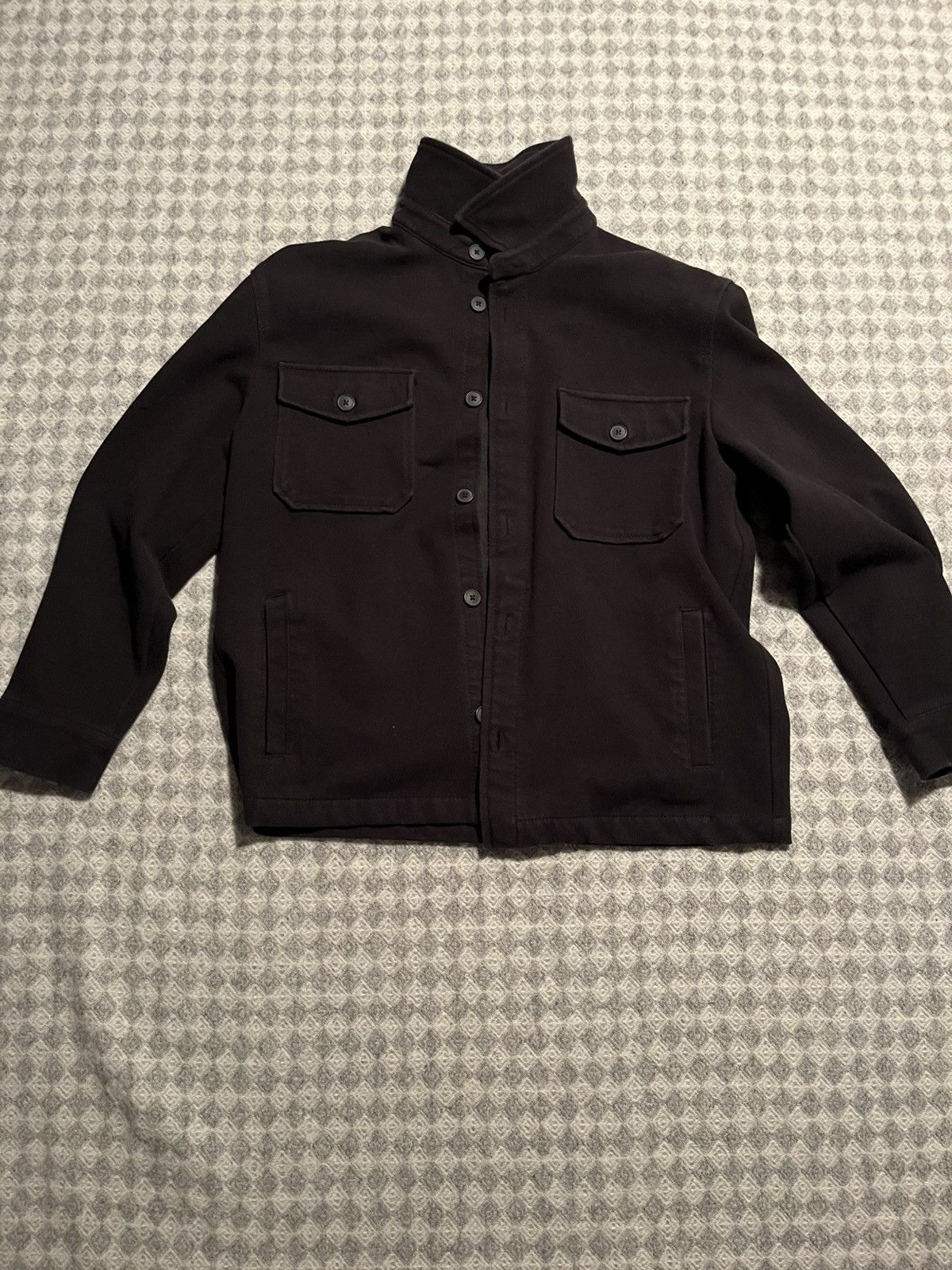 Zara Zara Jacket Cotton size XL Military Style Black Size US XL / EU 56 / 4 - 1 Thumbnail