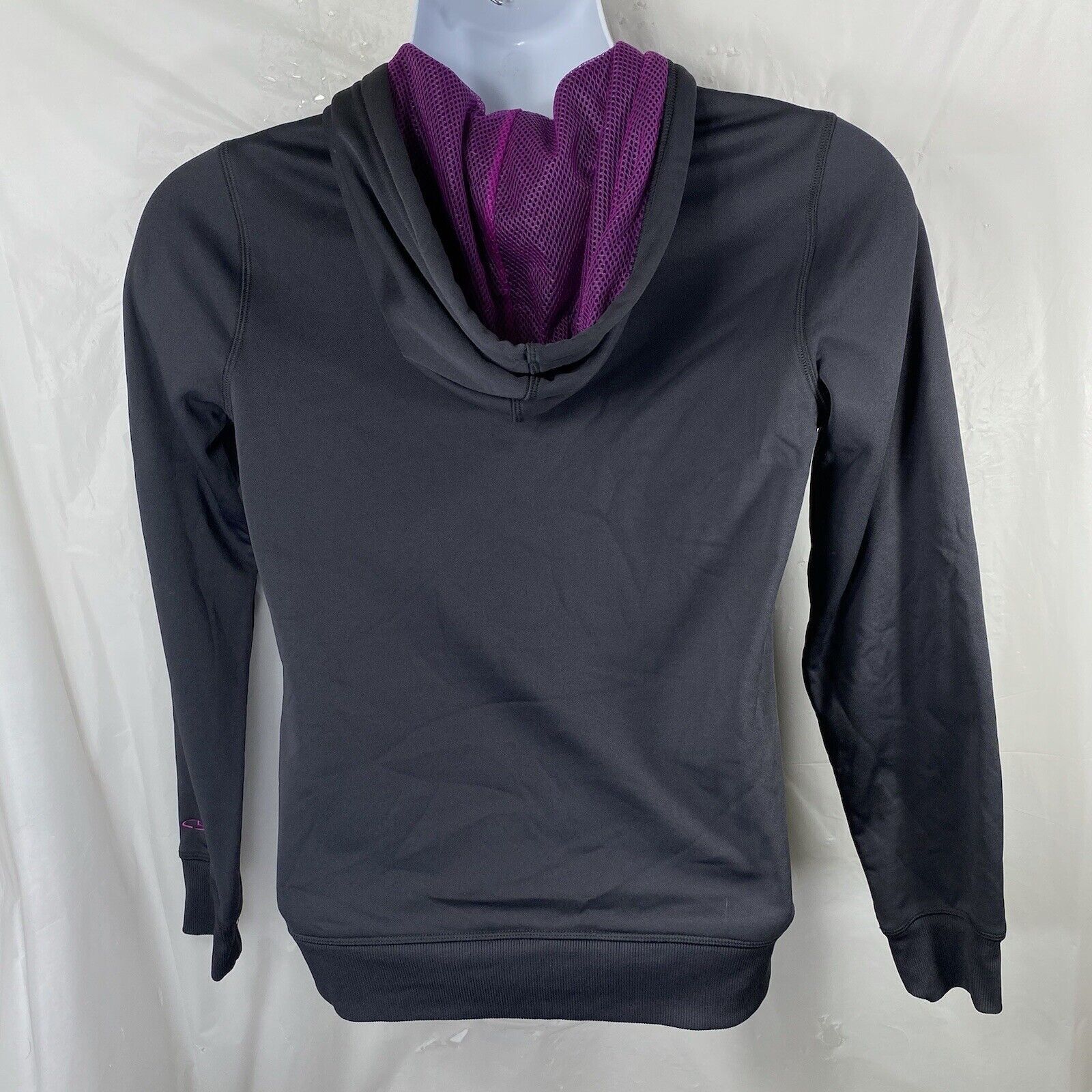 Champion C9 Champion Small Black Purple Hoodie Pullover Sweatshirt Size S / US 4 / IT 40 - 8 Thumbnail