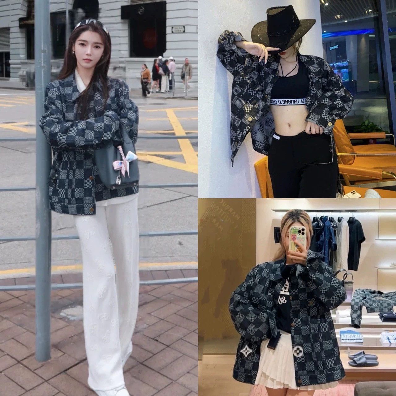 Louis Vuitton lv denim jacket with unique pattern Size US L / EU 52-54 / 3 - 2 Thumbnail