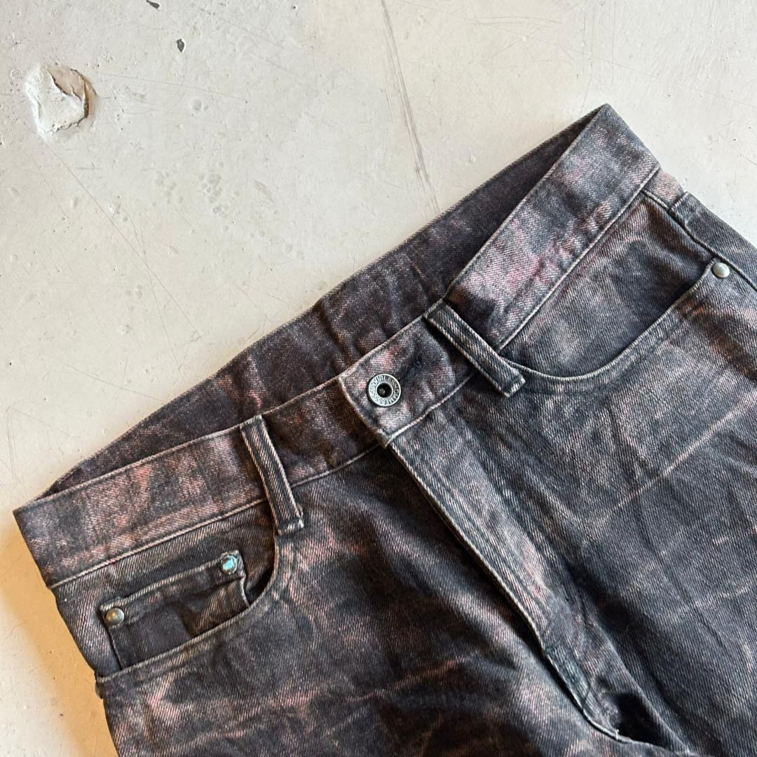 5351 POUR LES HOMMES Vintage 5351 Pour Les Hommes Rusty Flare Jeans Size US 30 / EU 46 - 7 Thumbnail