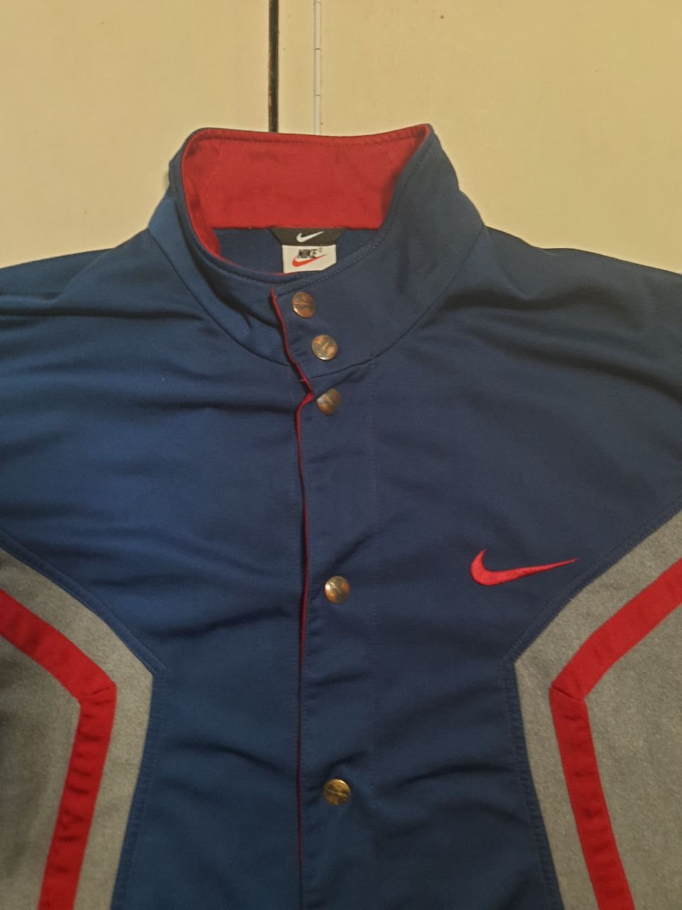 Nike × Vintage Nike Track Top Jacket 90's Vintage Size US XL / EU 56 / 4 - 5 Thumbnail